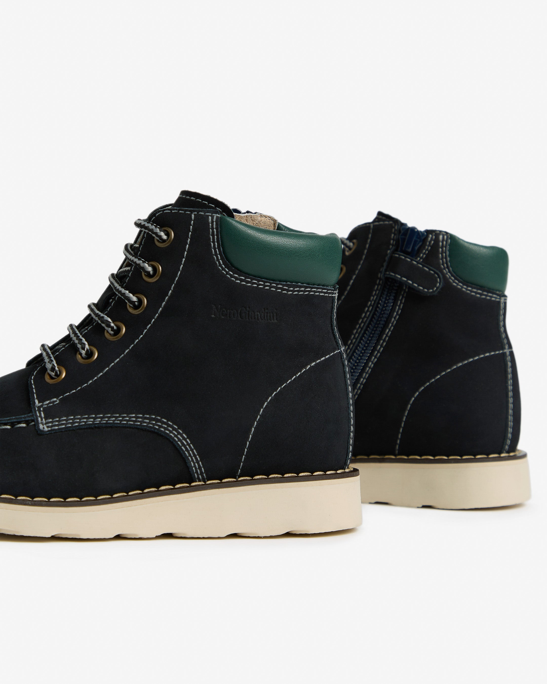 NeroGiardini Bottines Teen Garçon Cuir 35