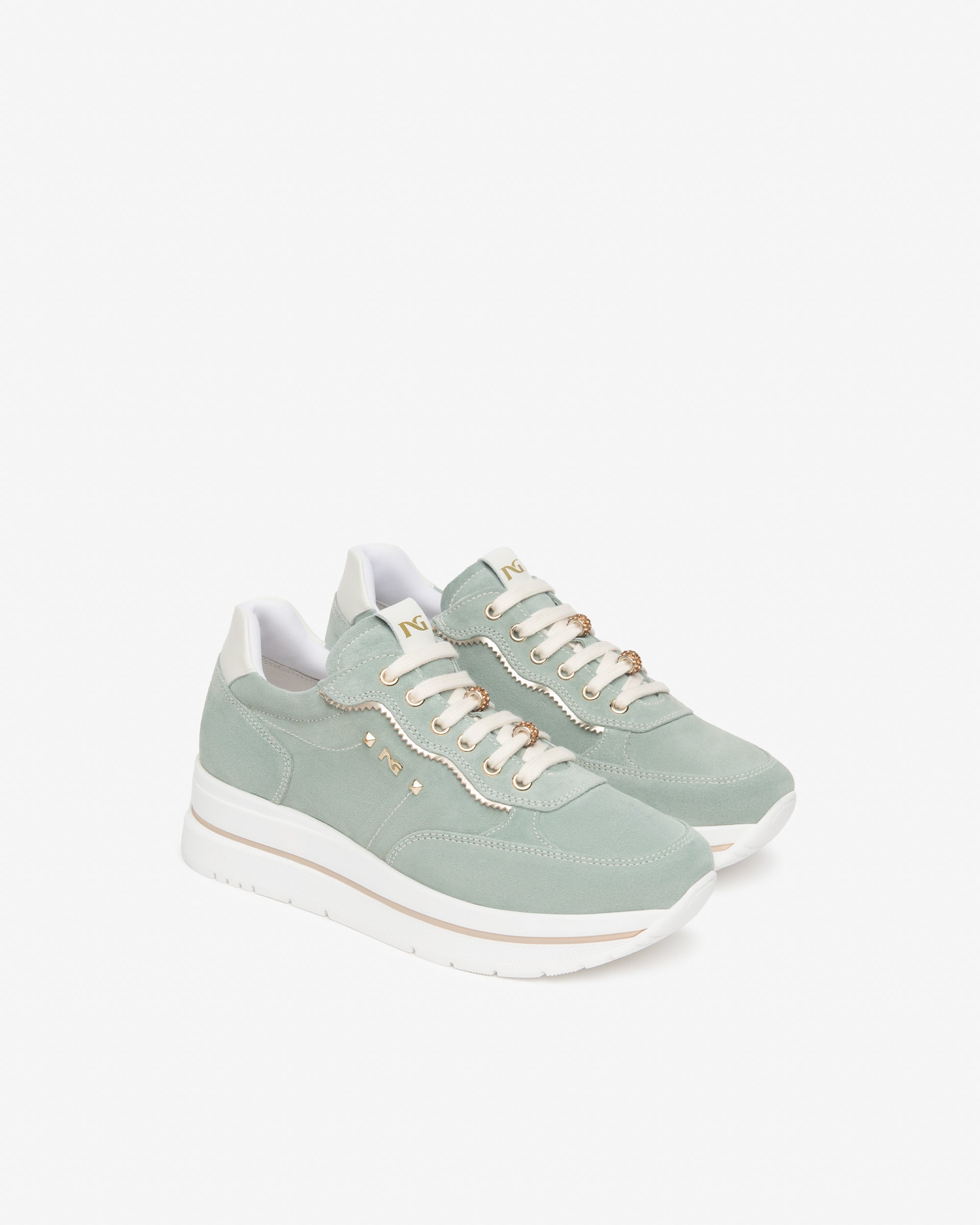NeroGiardini Sneakers Femme Velours Technique