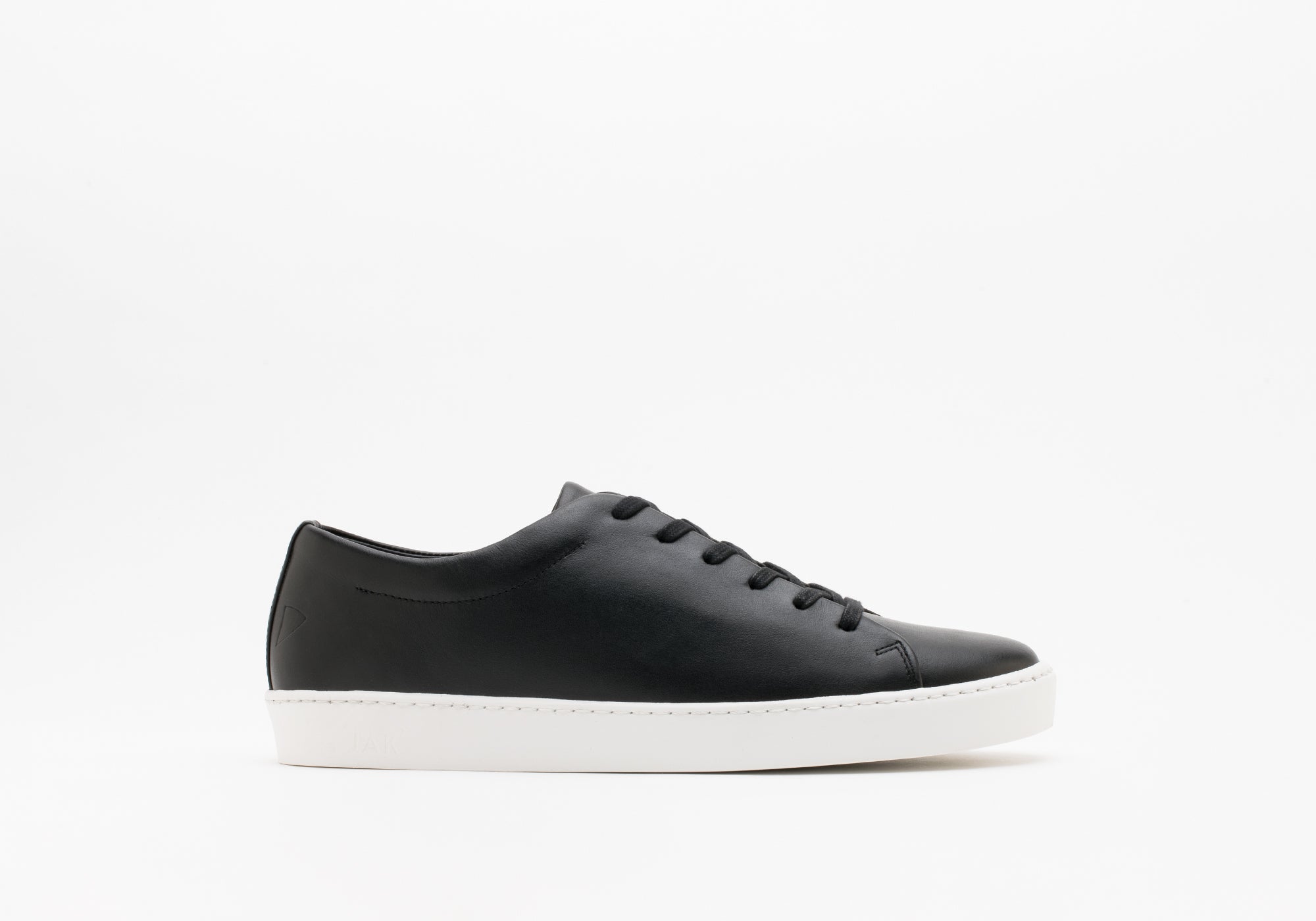 JAK Royal sneakers cuir noir plein grain