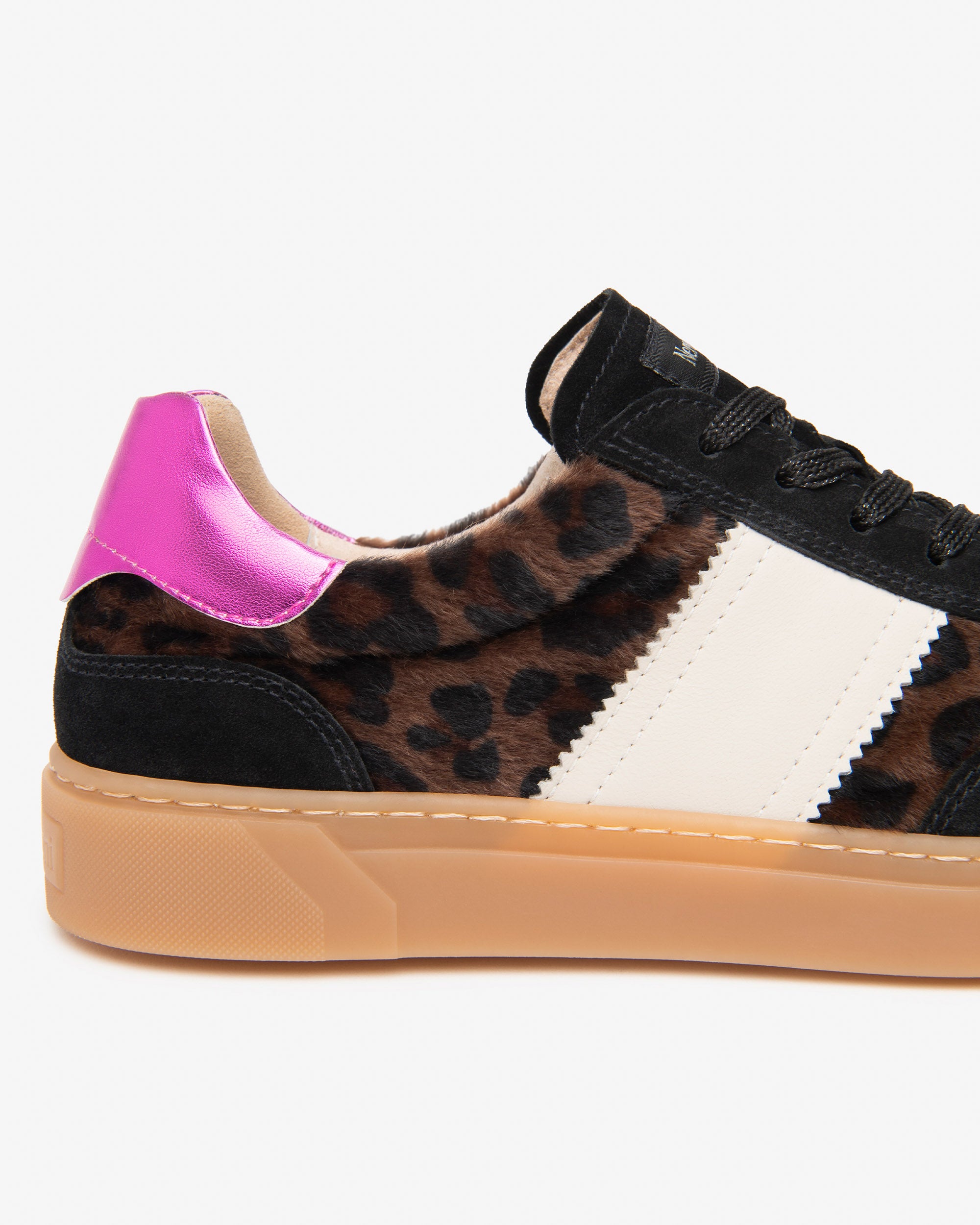 NeroGiardini Sneakers Femme Daim Animalier Confort