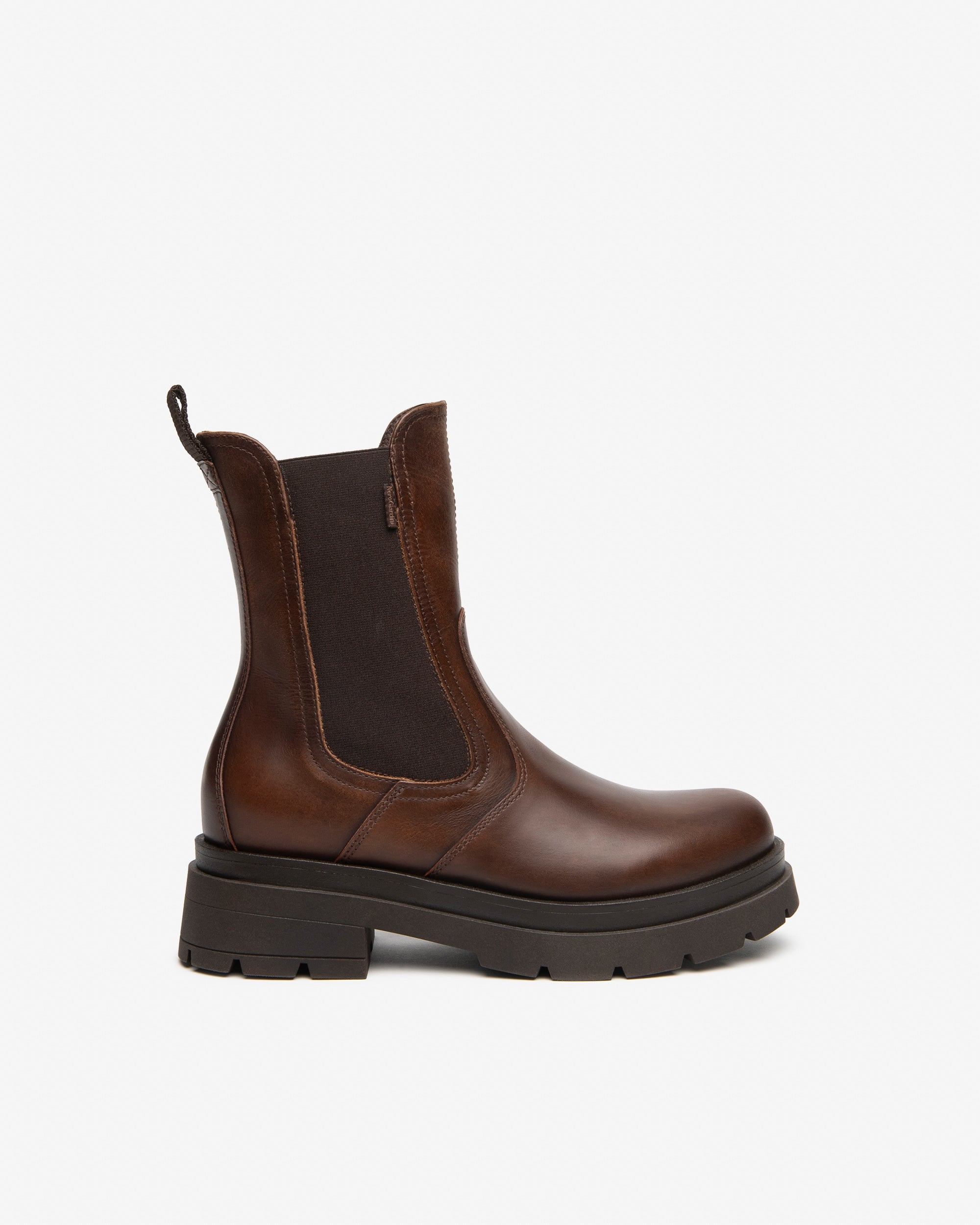 NeroGiardini Bottines Chelsea Cuir Femme Talon 5 cm