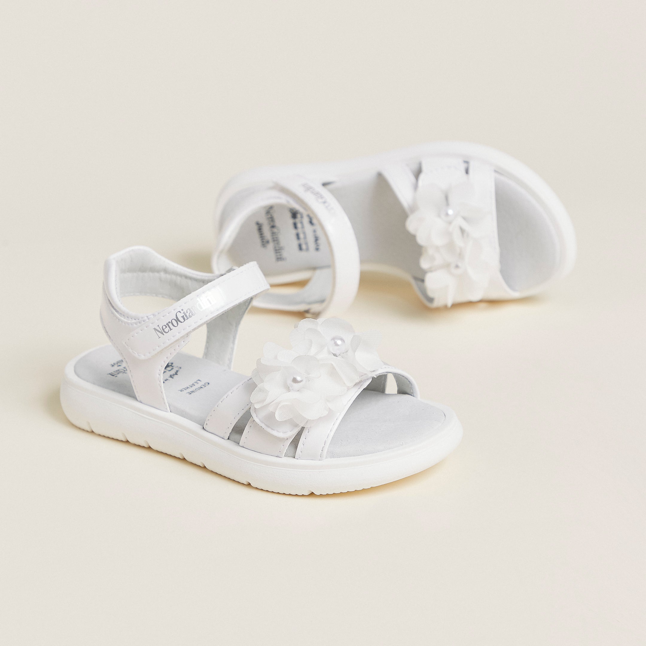 NeroGiardini Junior sandales fille cuir 28 confort ville
