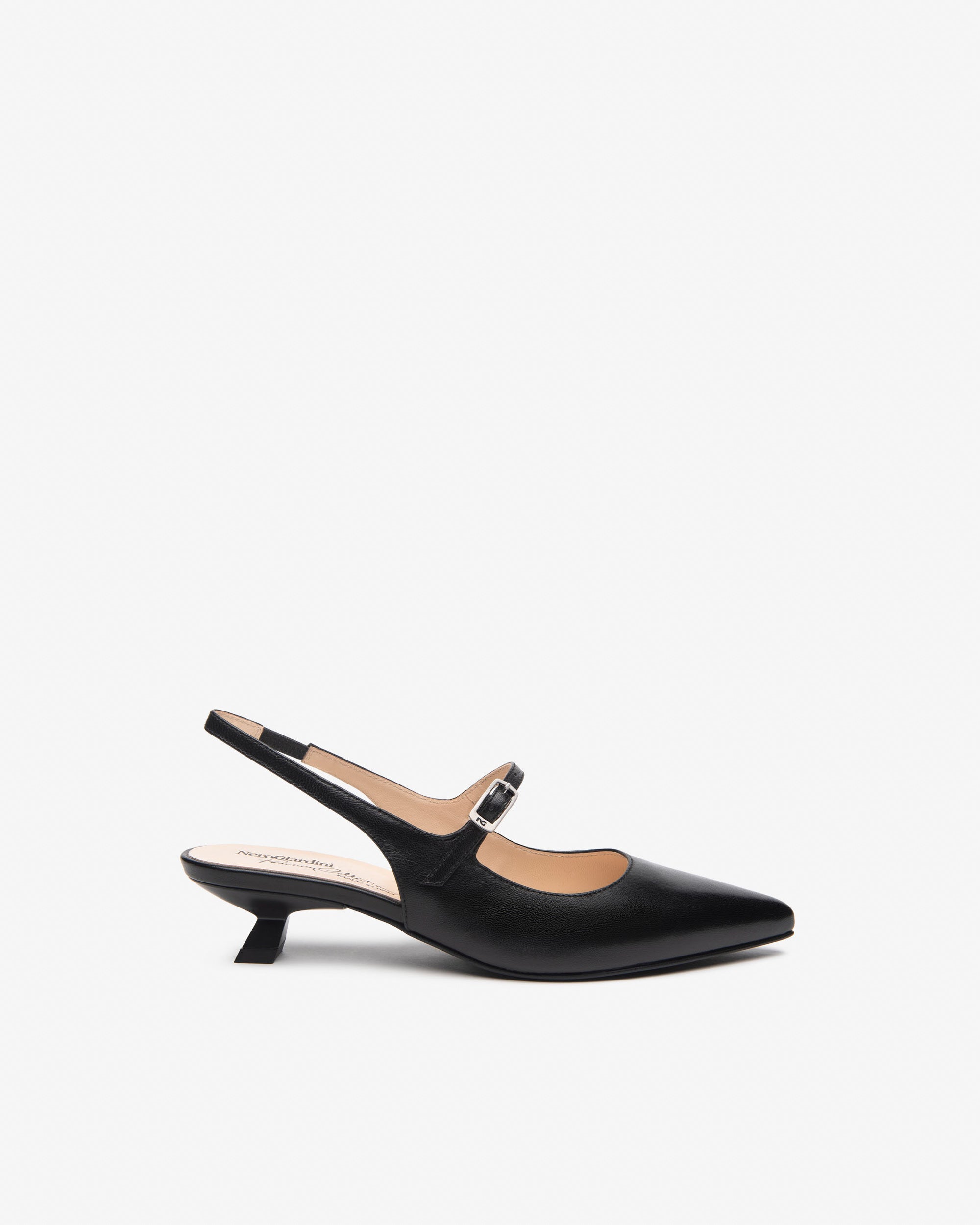Nerogiardini Slingbacks Femme Cuir Made in Italy