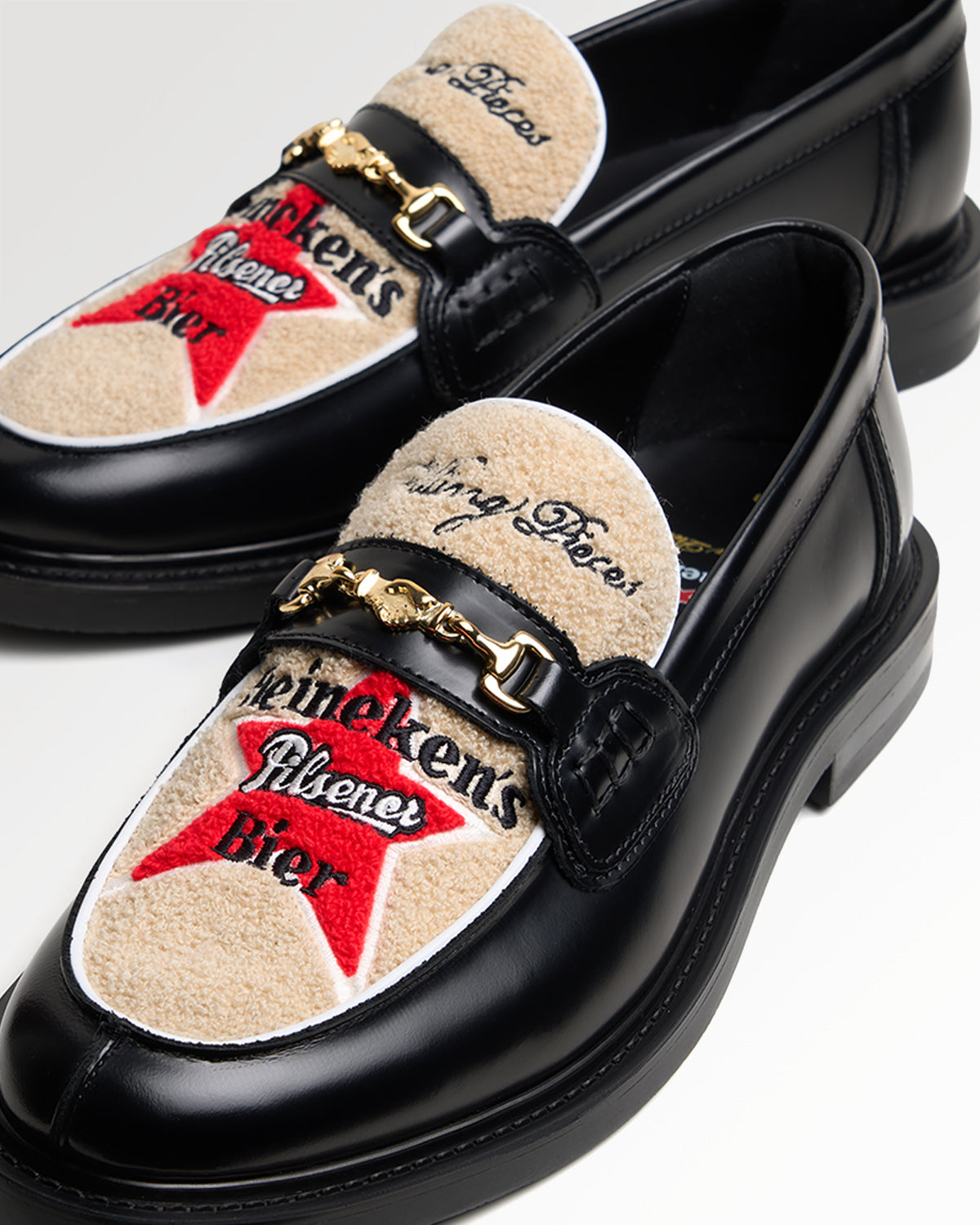 Filling Pieces Heineken Mocassin noir cuir pointure 35-46