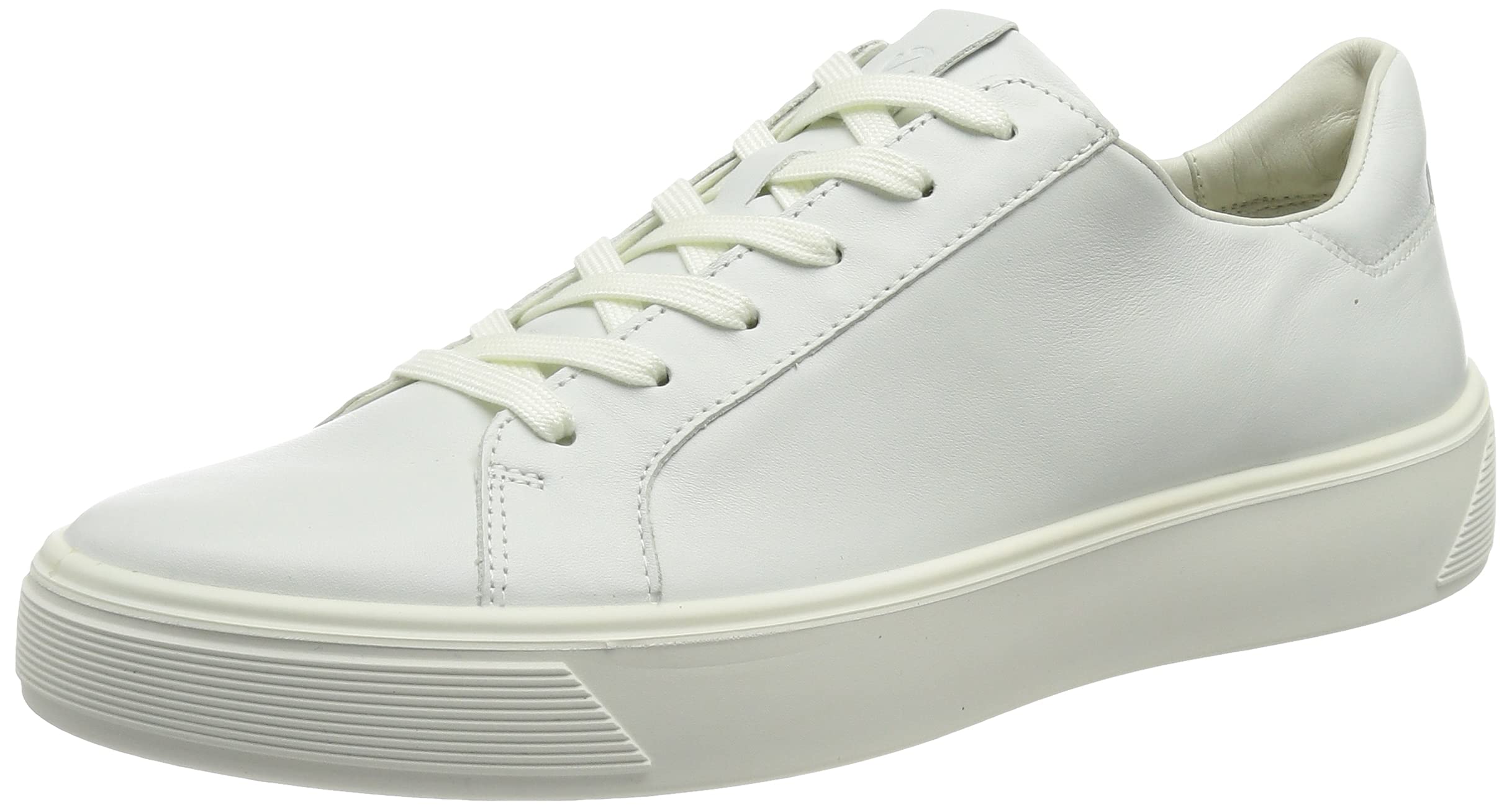 ECCO Street Tray Basket Femme Blanc 39 Cuir