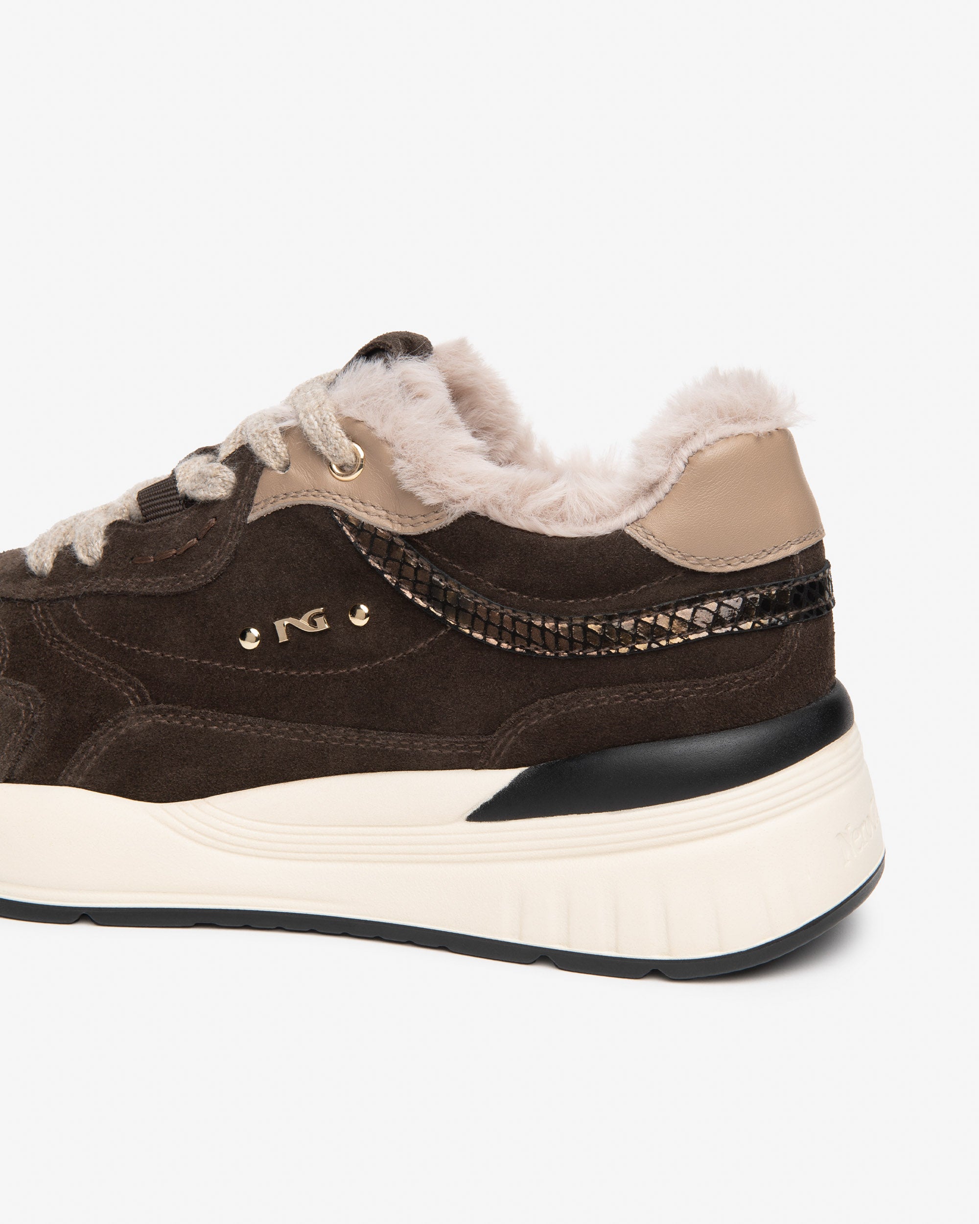 NeroGiardini Sneakers Femme Sneakers Daim Cuir Hiver