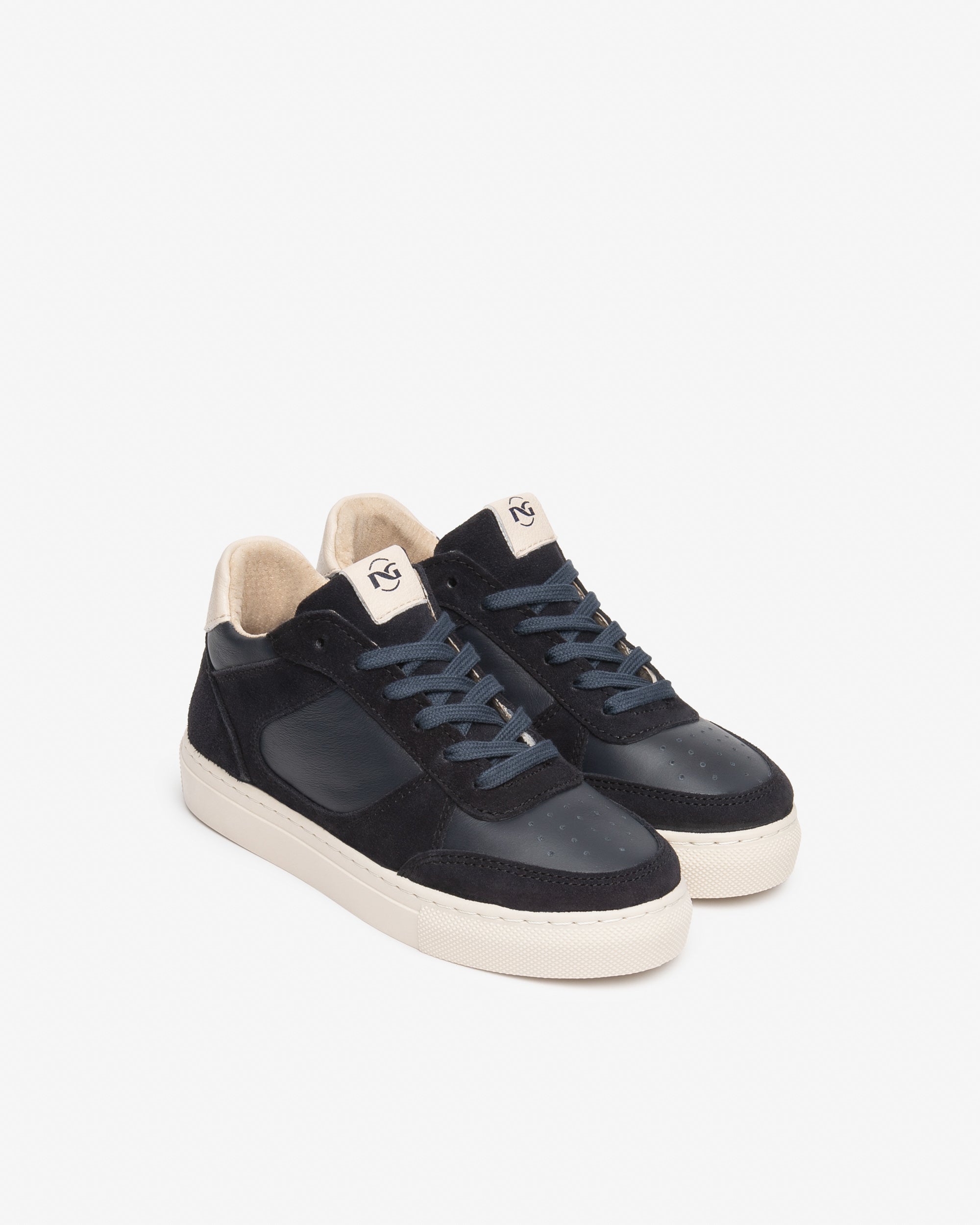 NeroGiardini Sneakers Garçon Cuir Daim École