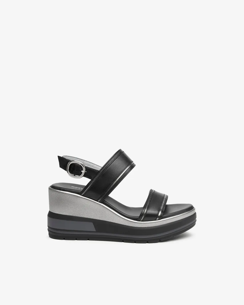 Nerogiardini Sandales cuir femme talon 7,5 cm 38