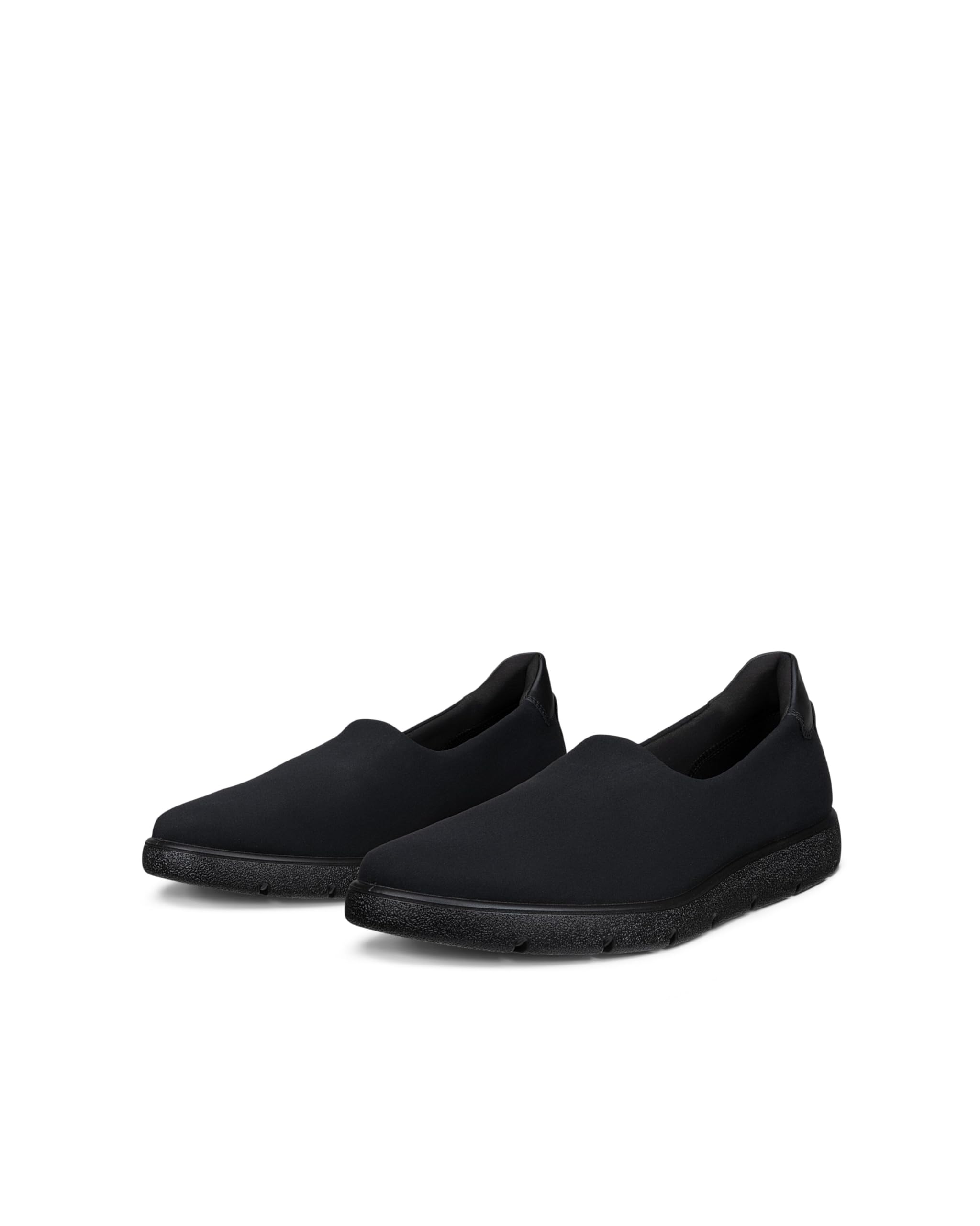 ECCO Bella 2 mocassin femme noir textile stretch