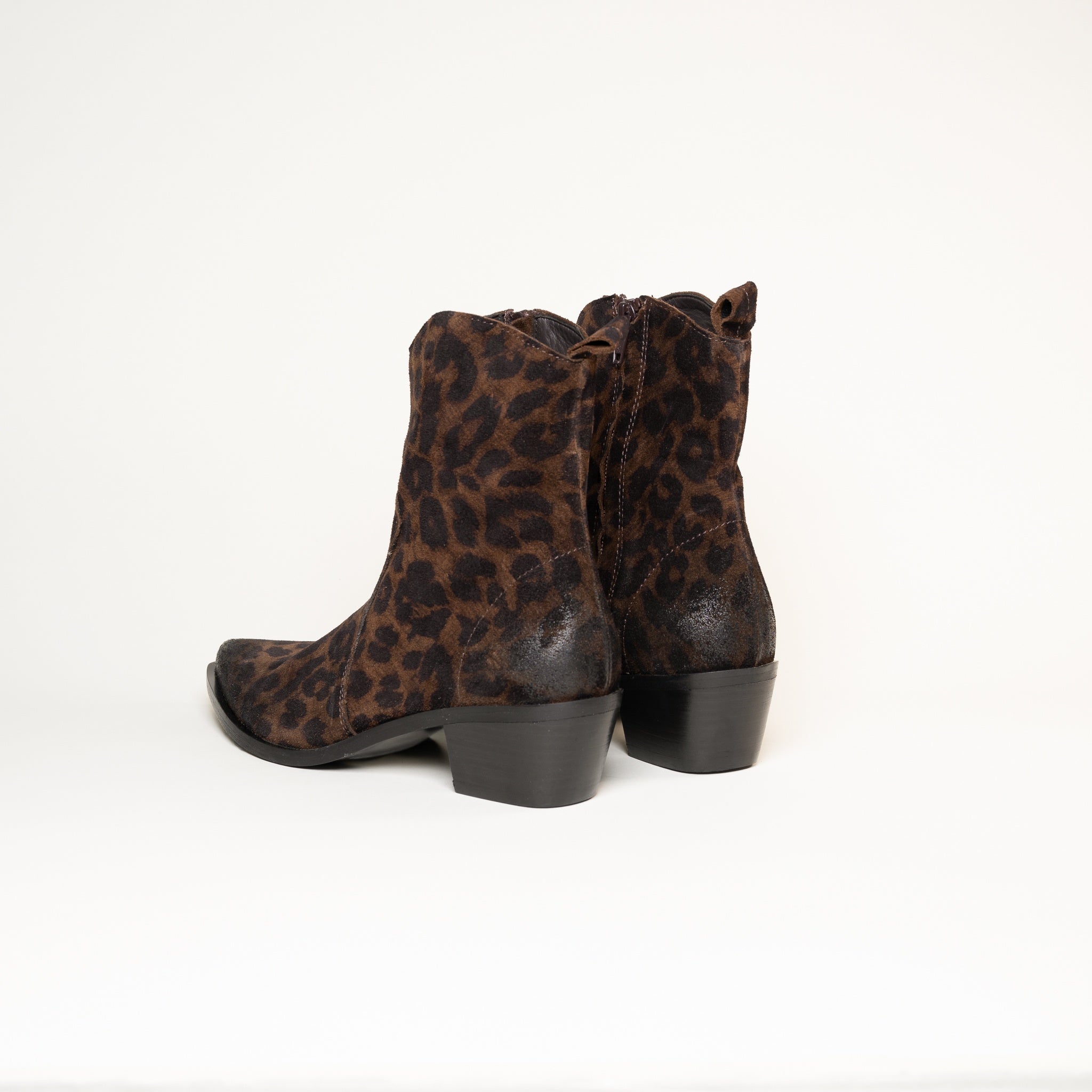 SMR E1454E5 Croleo Bruciato bottines léopard foncé