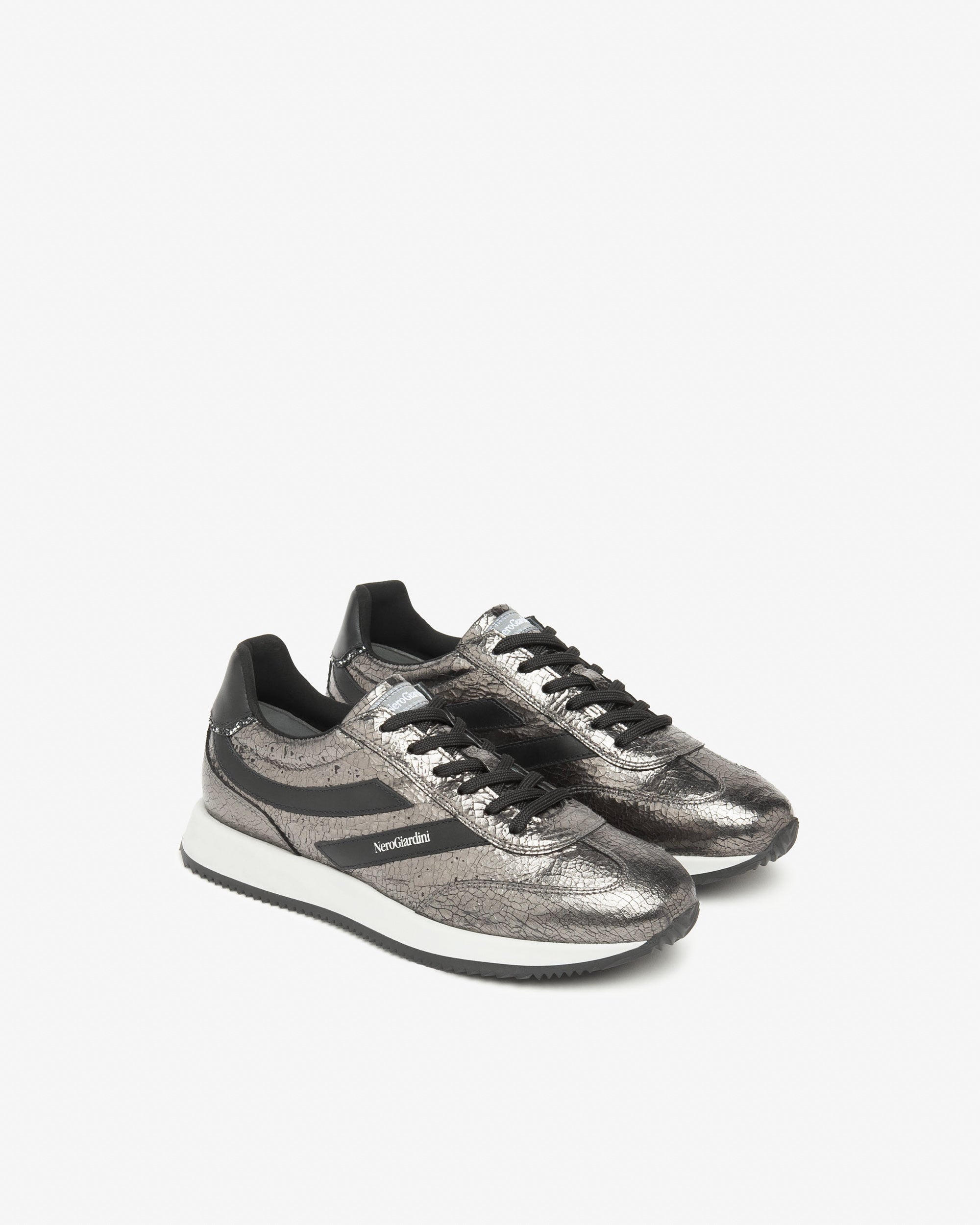 Nerogiardini Sneakers Femme Cuir Confort Quotidien