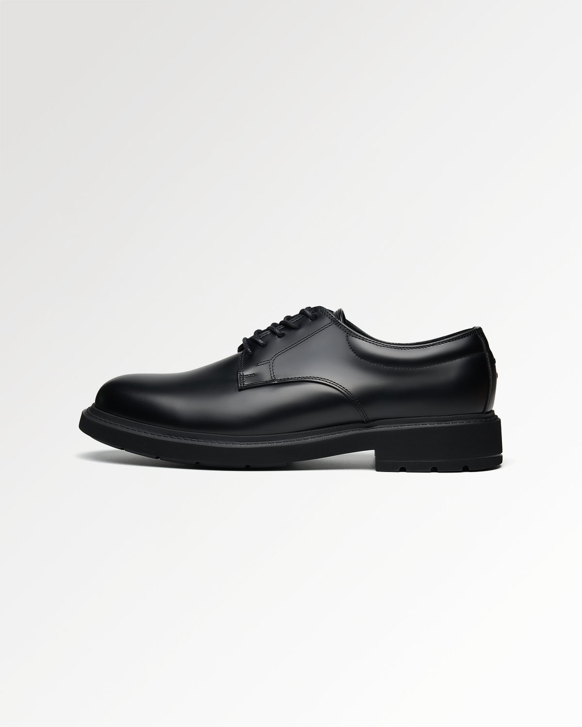 Filling Pieces Clean Derby Polido derbies noires cuir léger