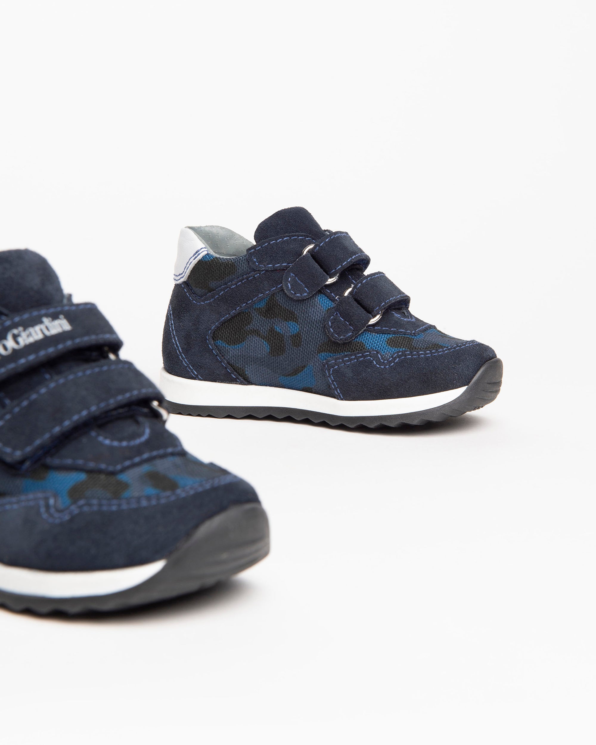 NeroGiardini Sneakers Baby garçon velours scratch