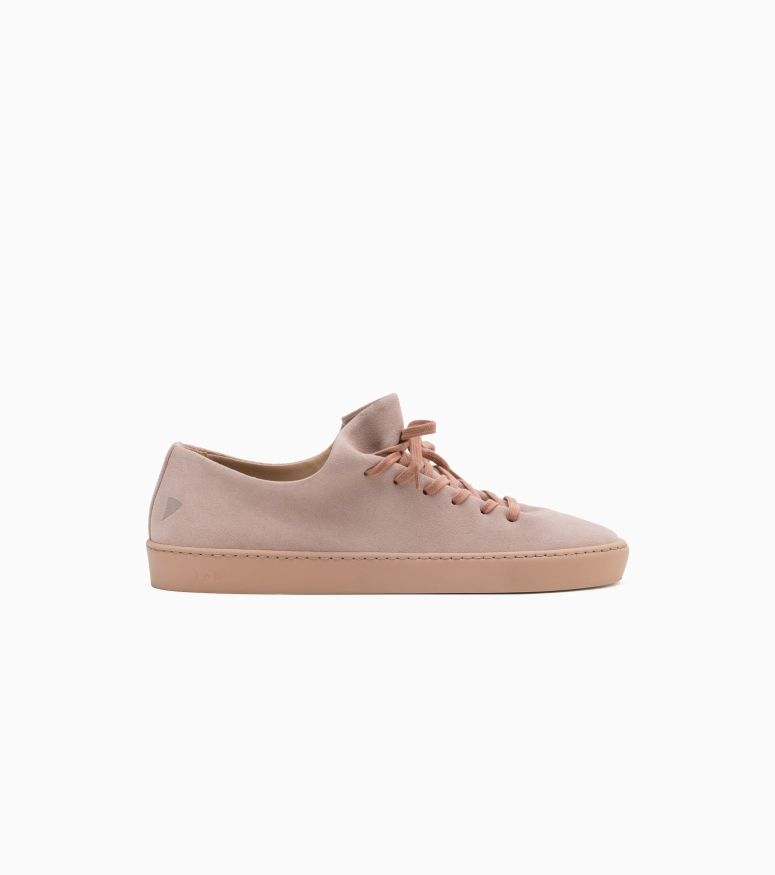JAK Atom Nude V.A. sneakers cuir nude daim