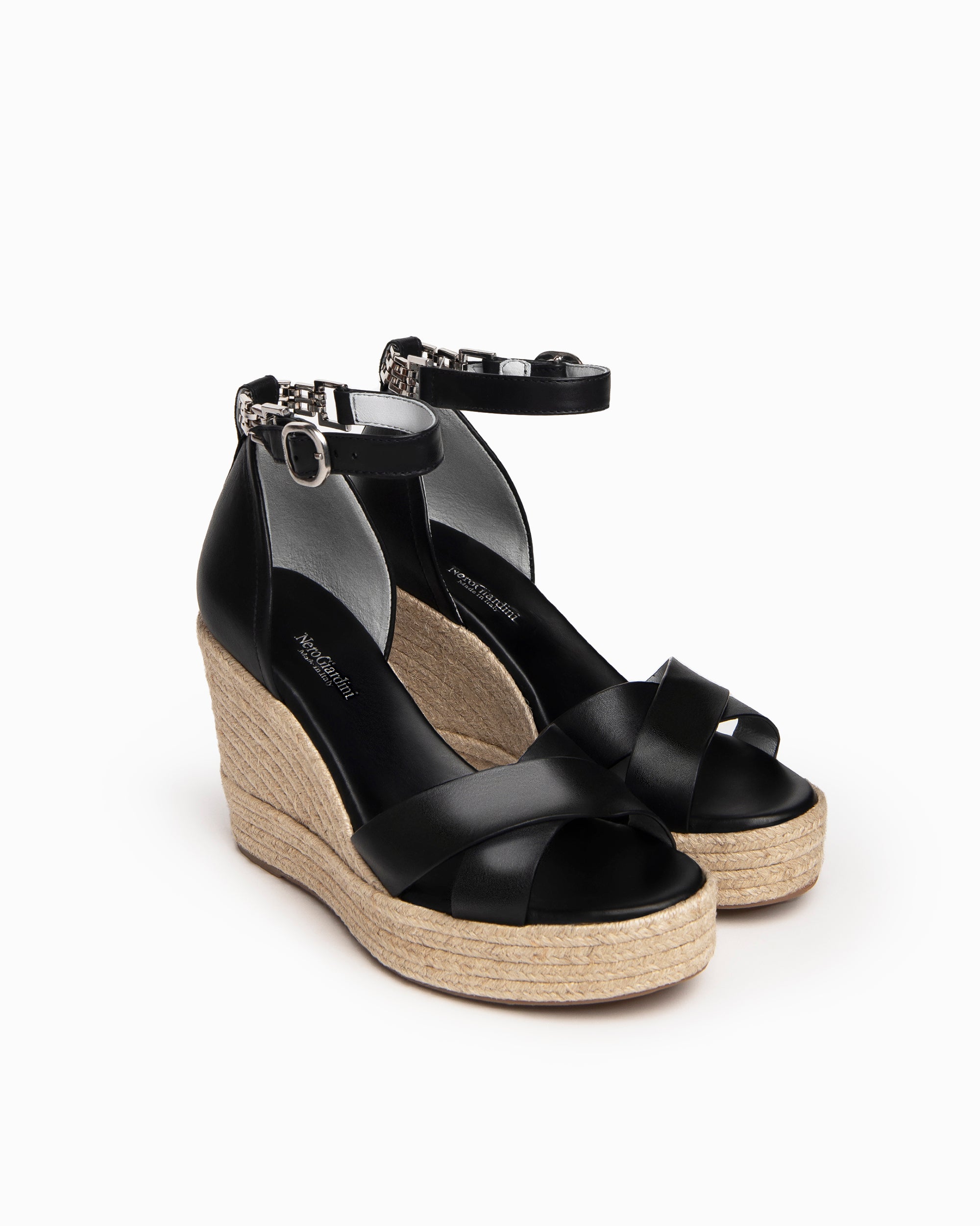 NeroGiardini Sandales Sandales Femme Cuir Pointure 38