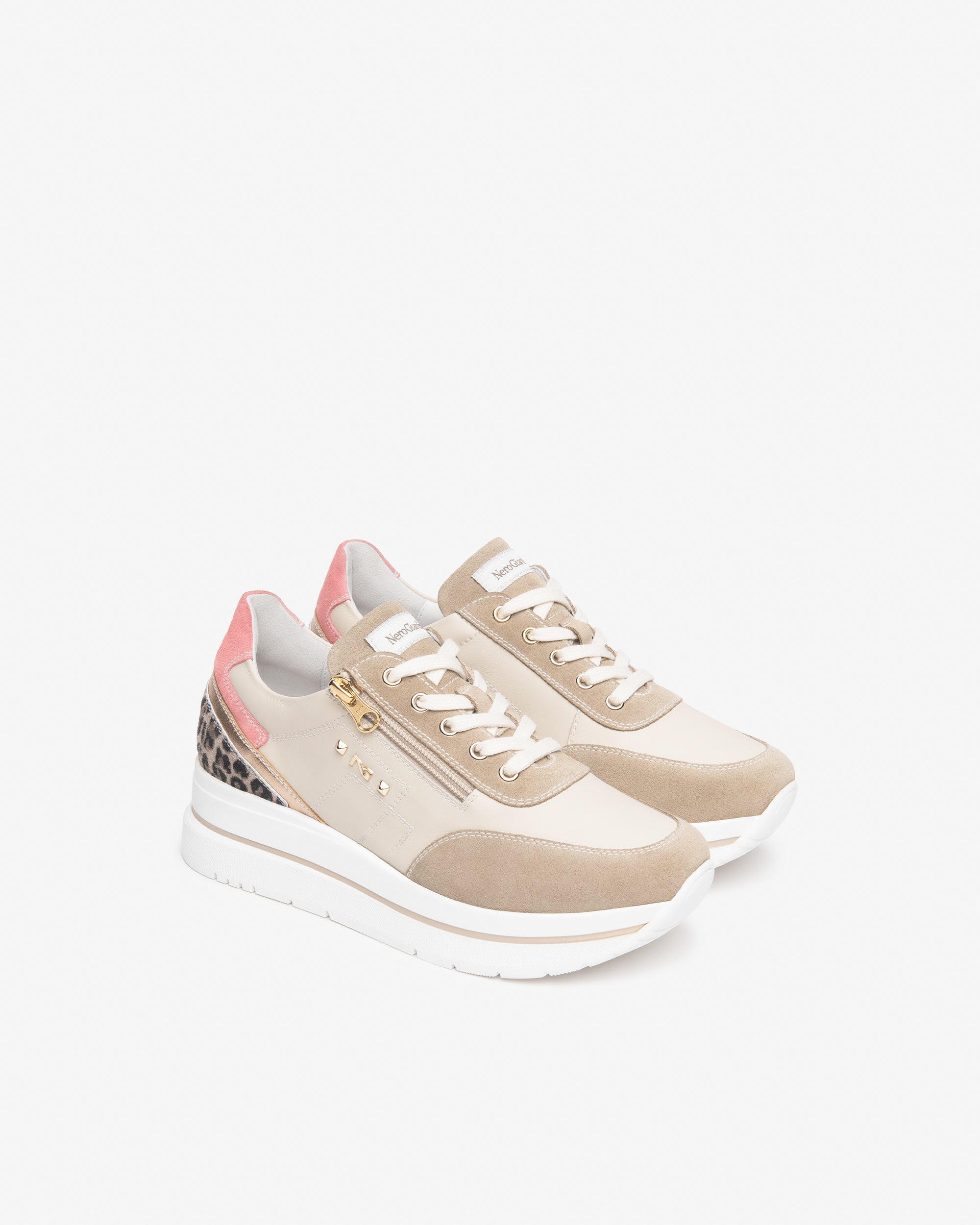 NeroGiardini Sneakers Femme Velours Memory pointure 35-41