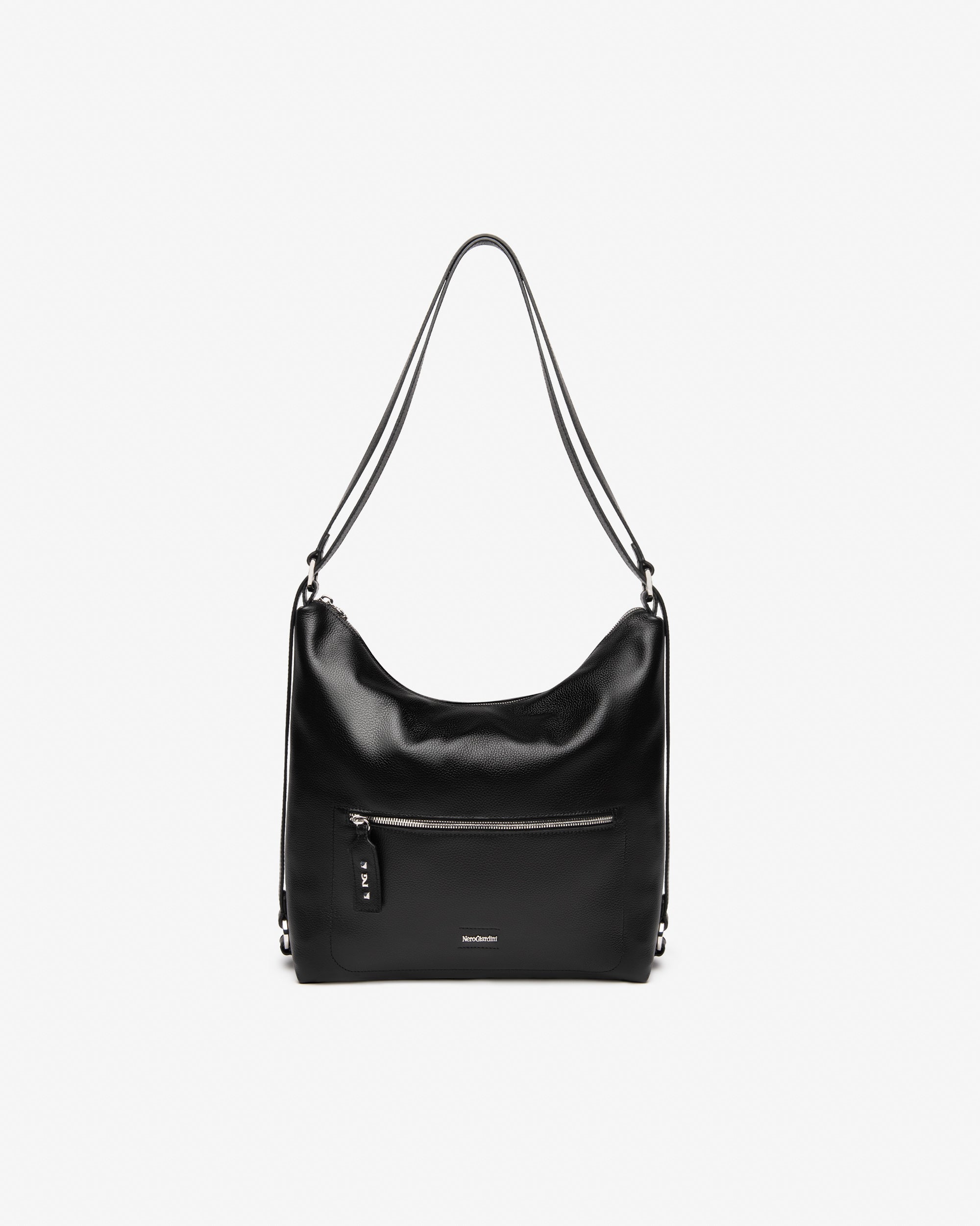 NeroGiardini Sacs Besace Cuir Femme Hobo Italie