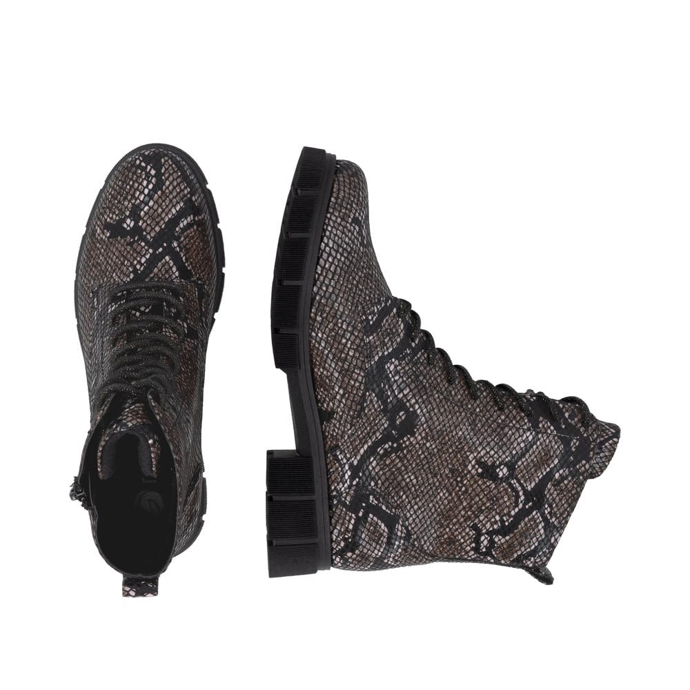 Remonte D2S72 bottines à lacets femme serpent 39 EU