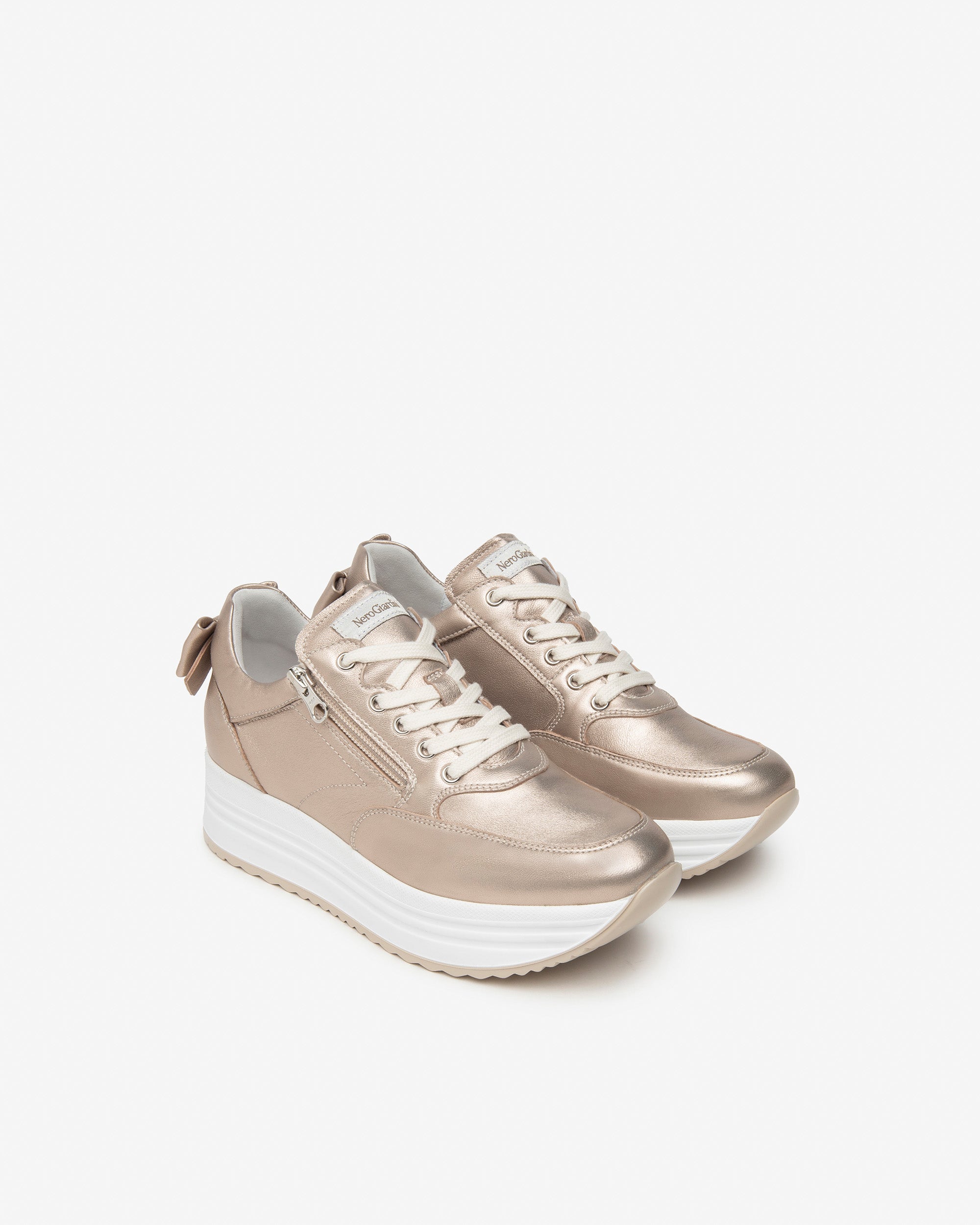 NeroGiardini Sneakers Femme Cuir Made in Italy