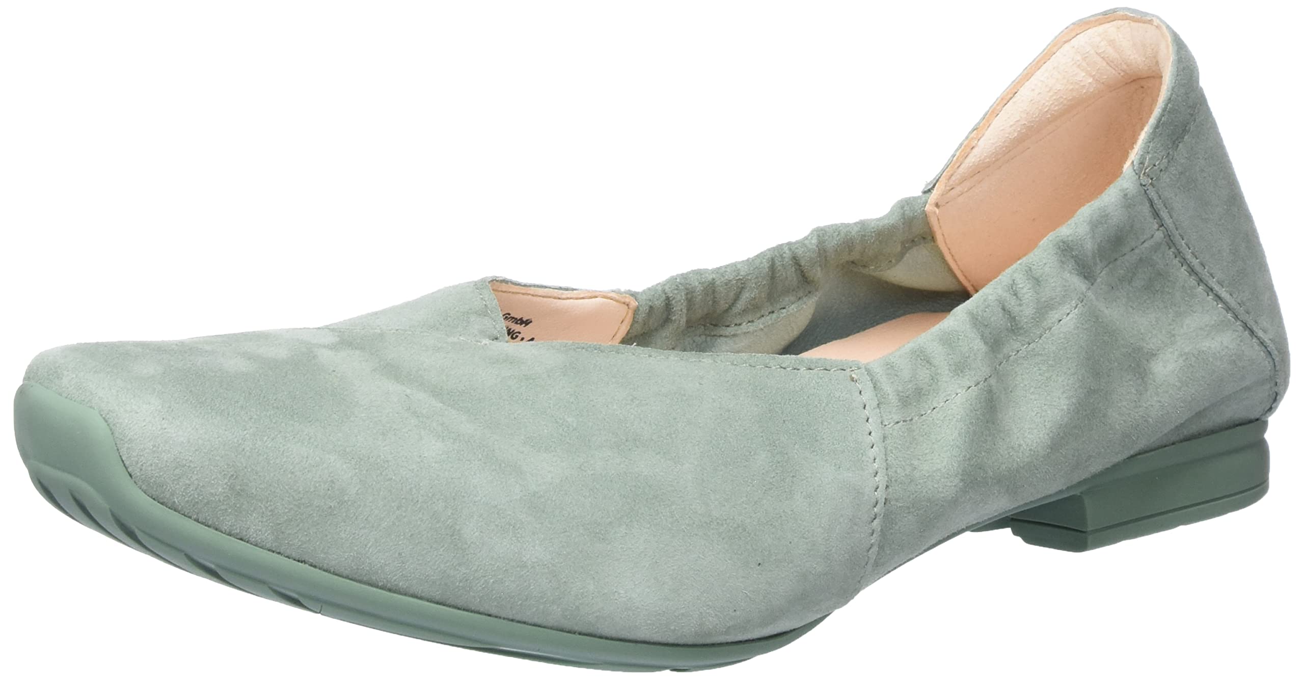 Think Gaudi ballerines femme noir cuir semelle amovible