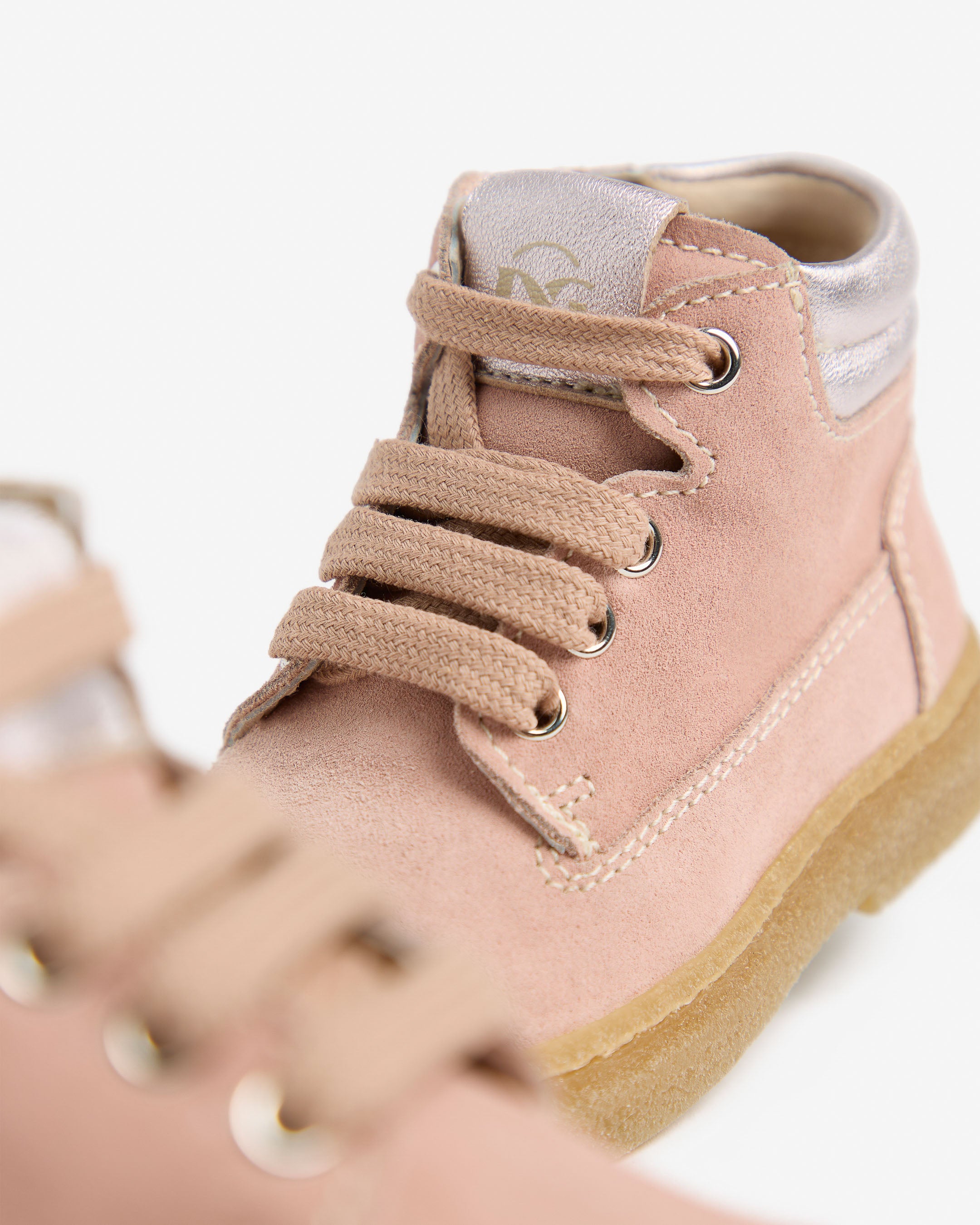 NeroGiardini Bottines Junior Fille Cuir Velours 19-24