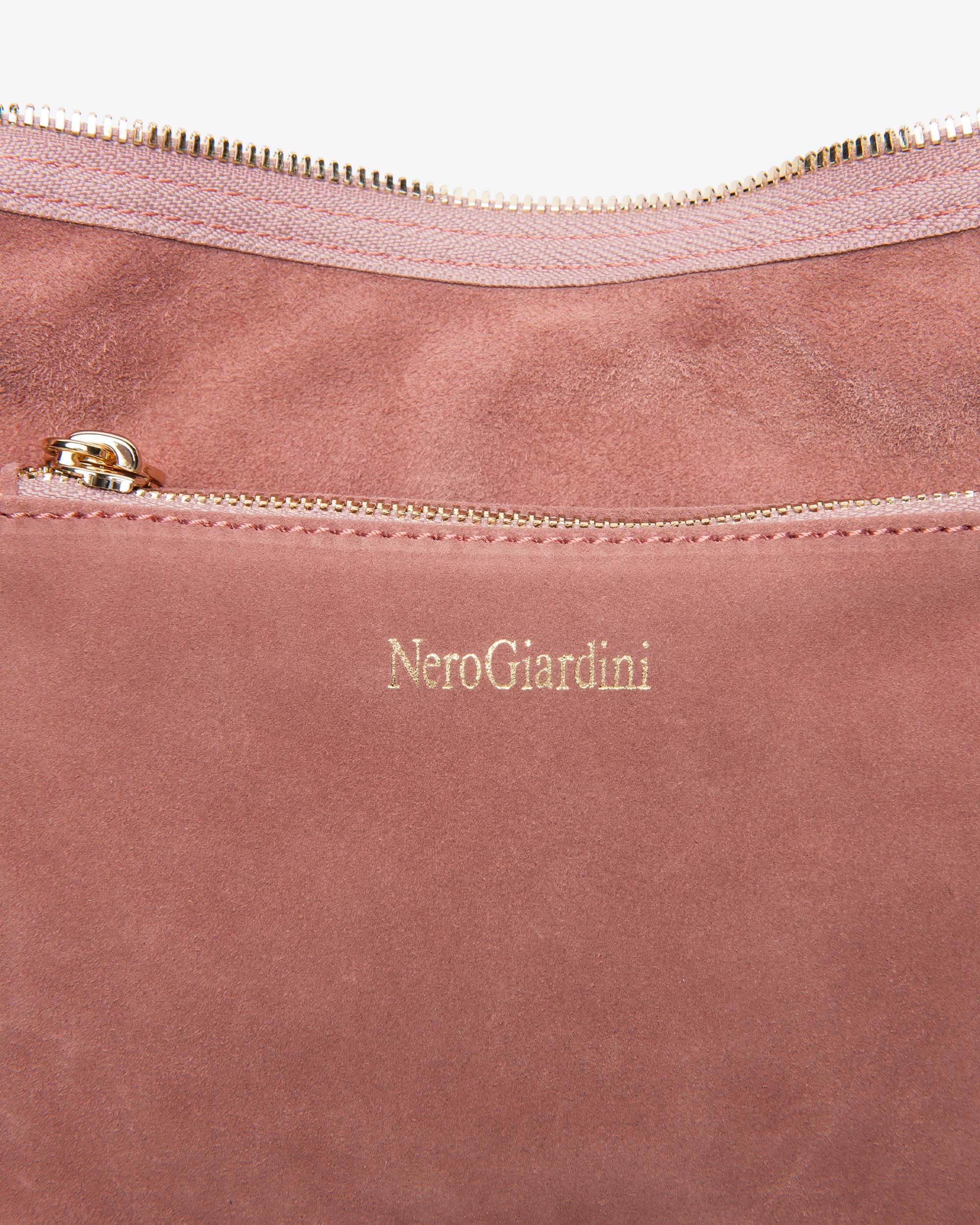 NeroGiardini Besace femme cuir velours taille PZ