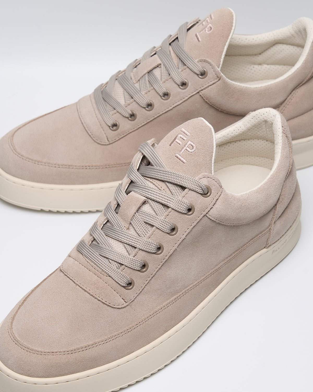Filling Pieces Low Top sneakers suède Pure cuir confort