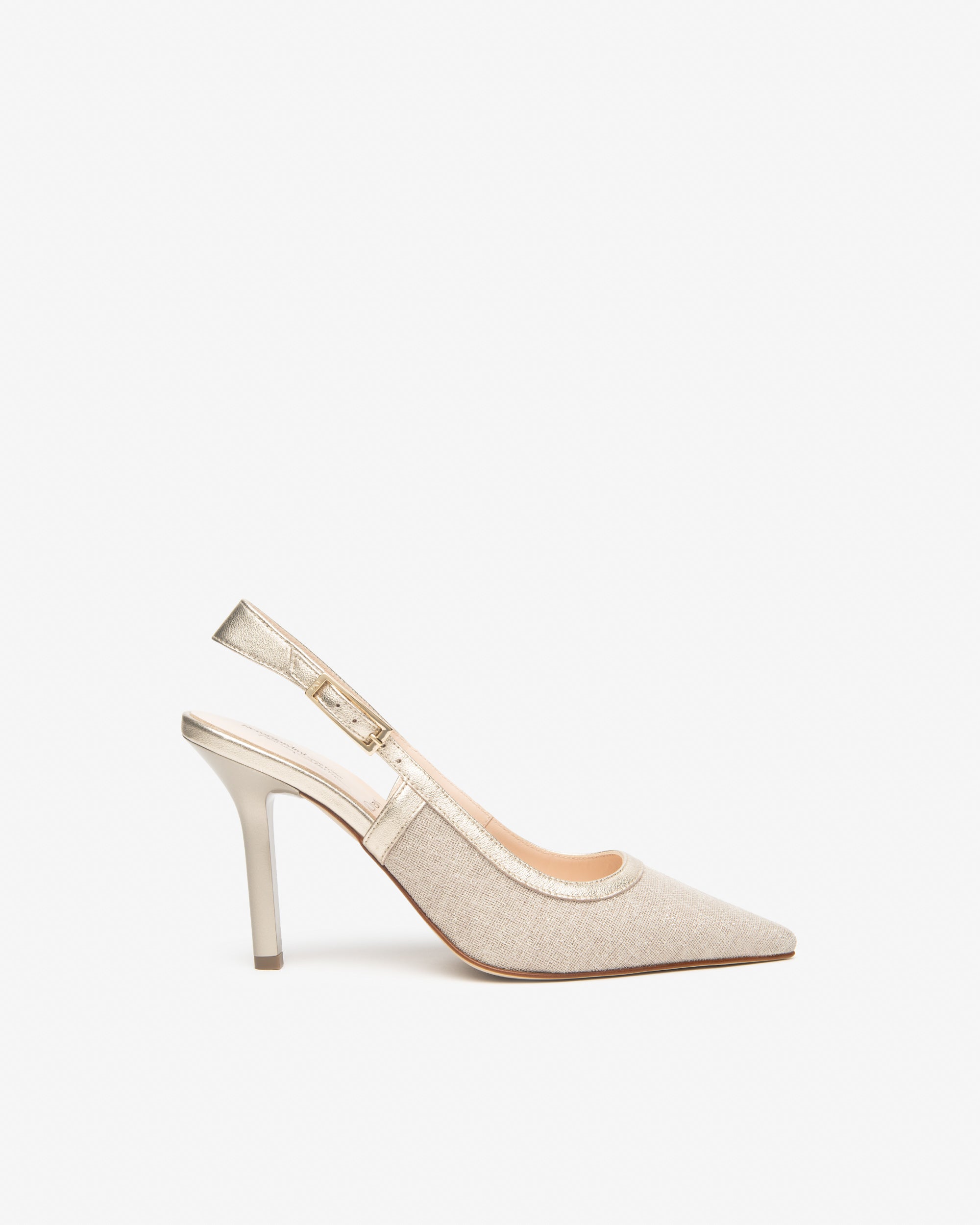 NeroGiardini Slingbacks Femme Tissu et Cuir Premium