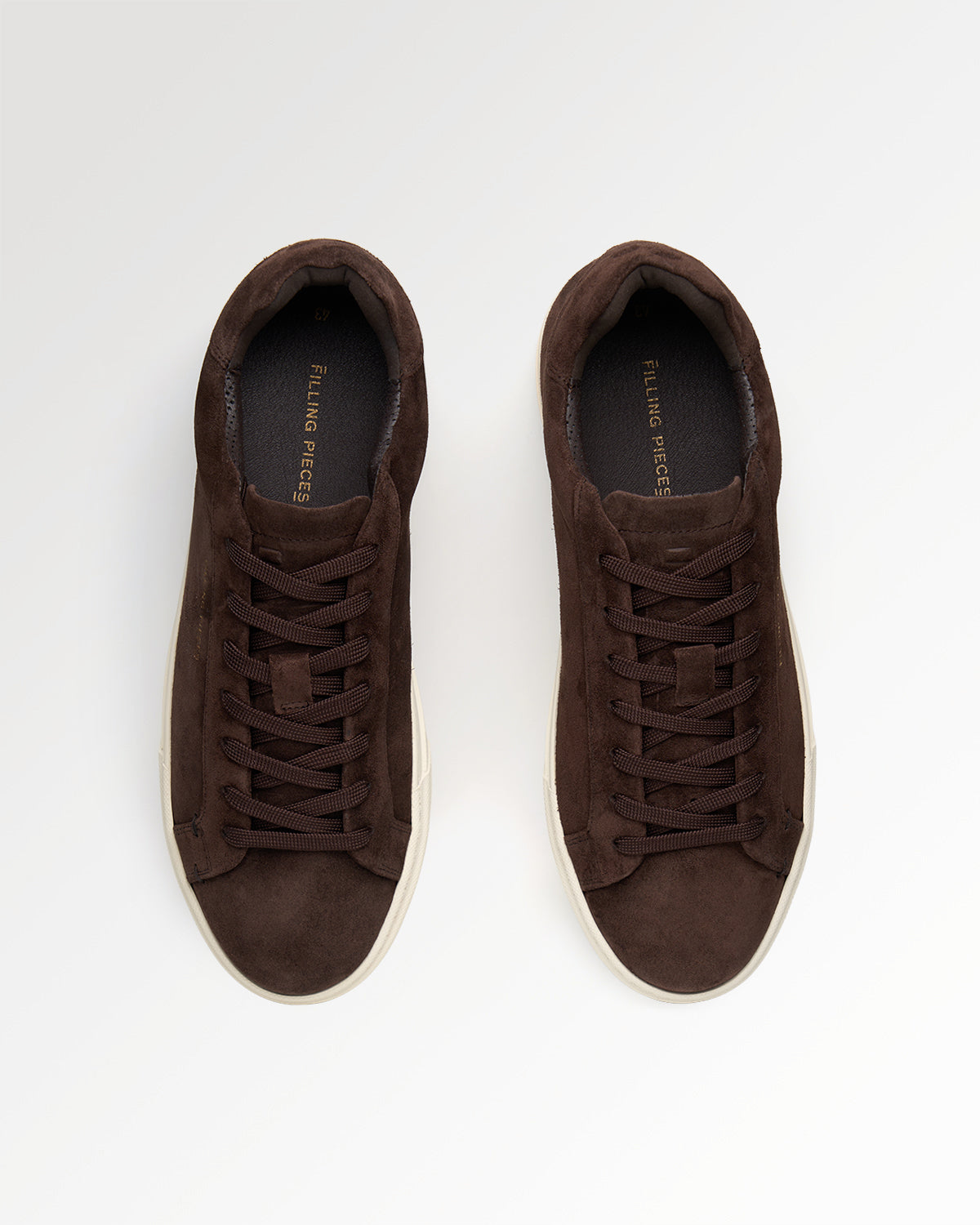 Filling Pieces Tiebreak Suede baskets marron chocolat
