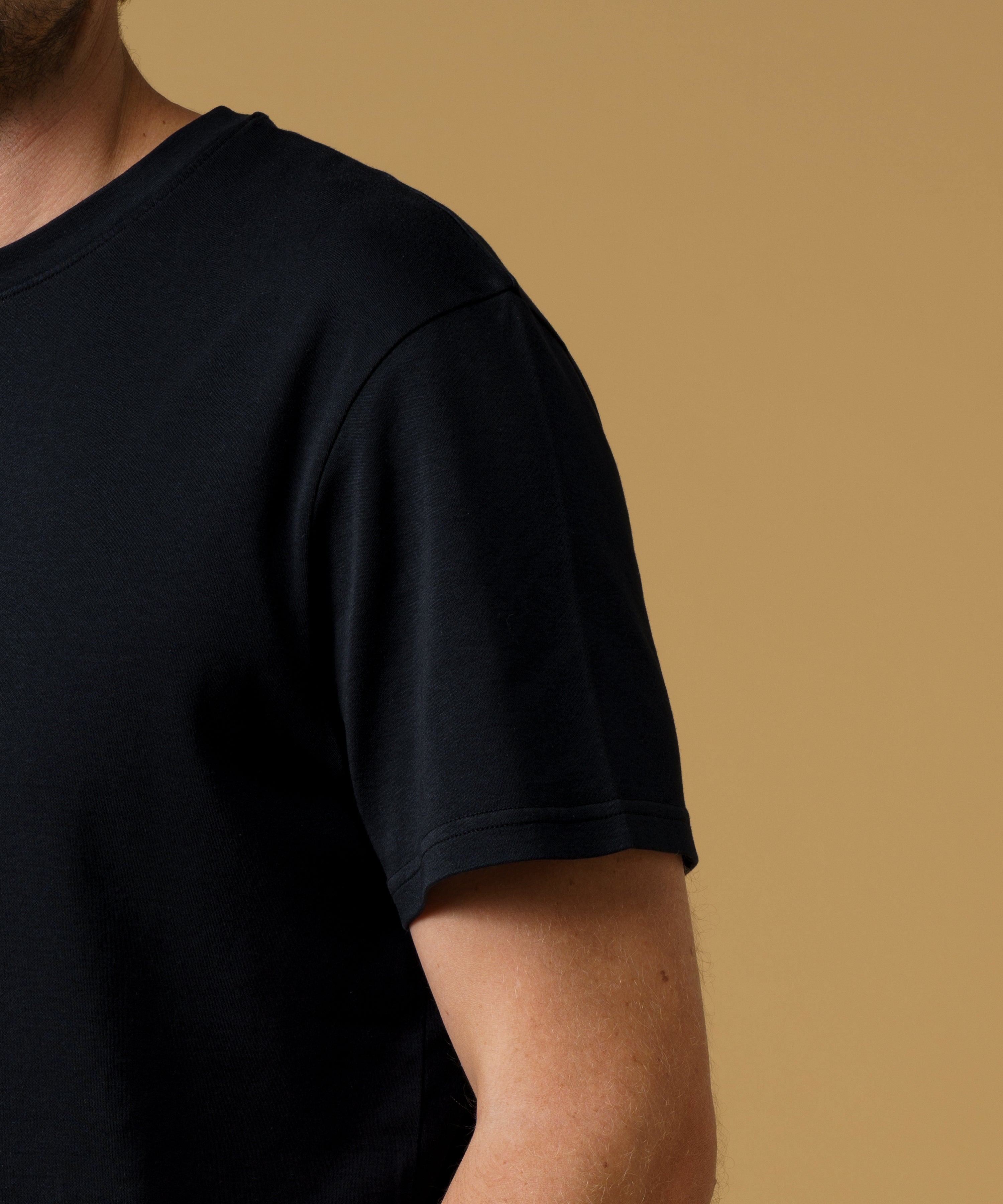 JAK T-Shirt 01 t-shirt homme noir coton bio