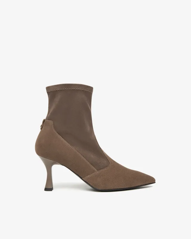 NeroGiardini Bottines Femme Daim Talon 75 mm