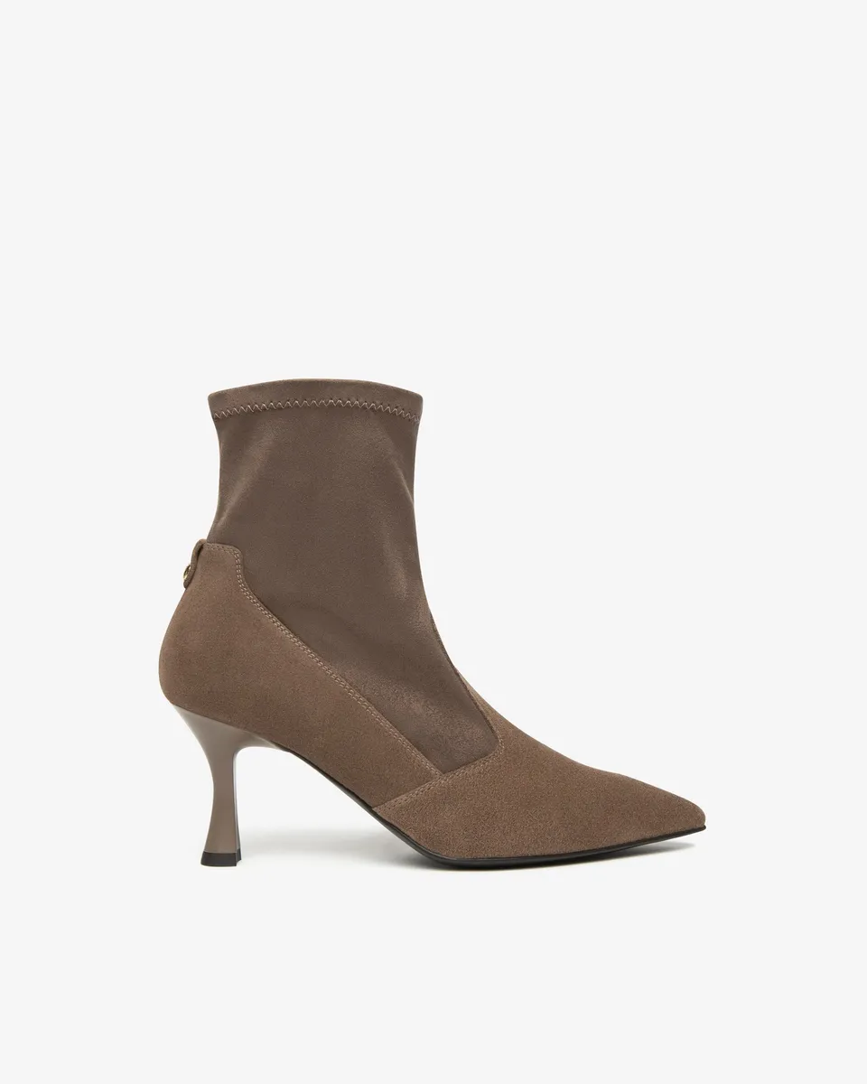NeroGiardini Bottines Femme Daim Talon 75 mm