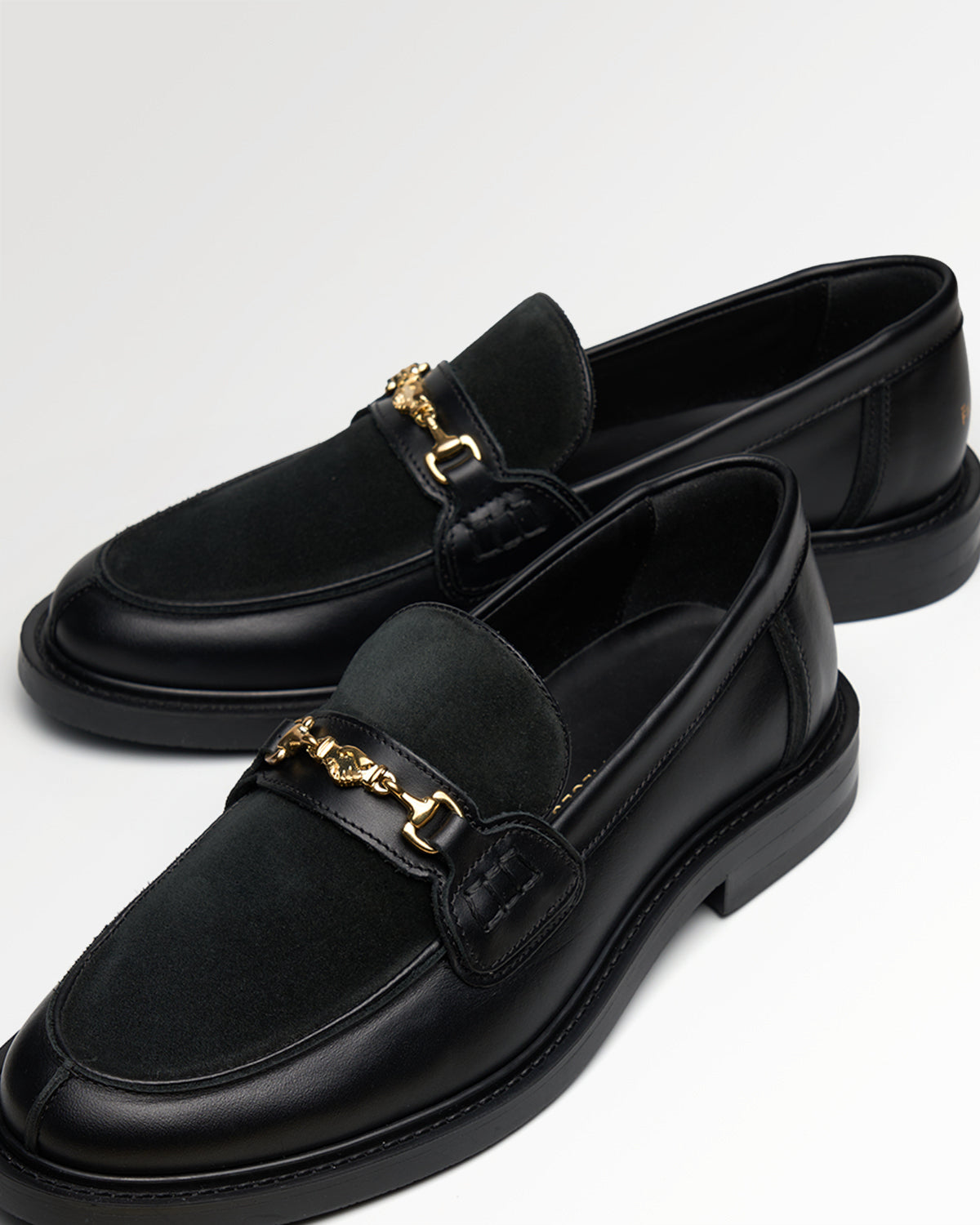 Filling Pieces Loafer Hazy Mocassins Noir Cuir 42