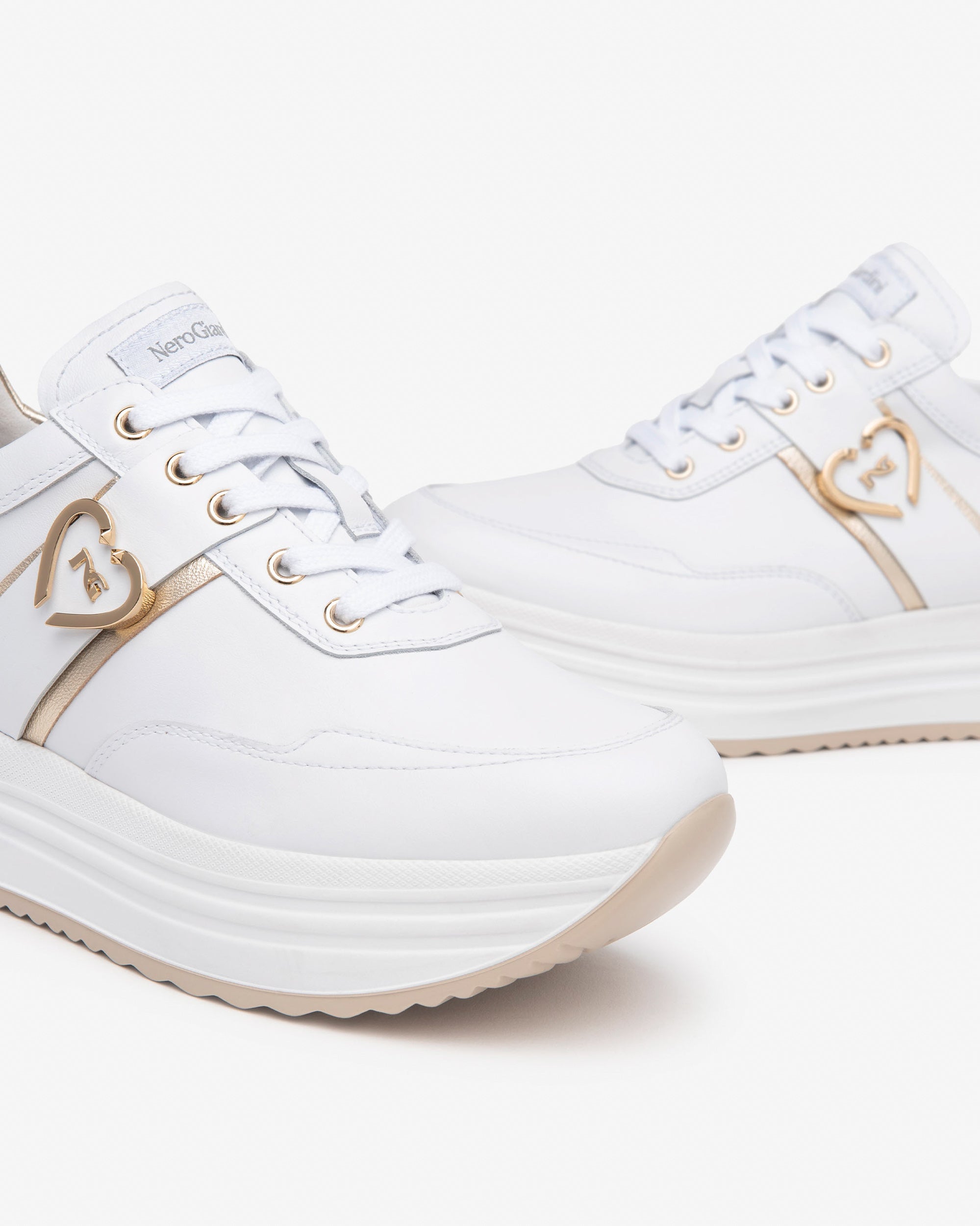 NeroGiardini Sneakers Femme Cuir Été Confort