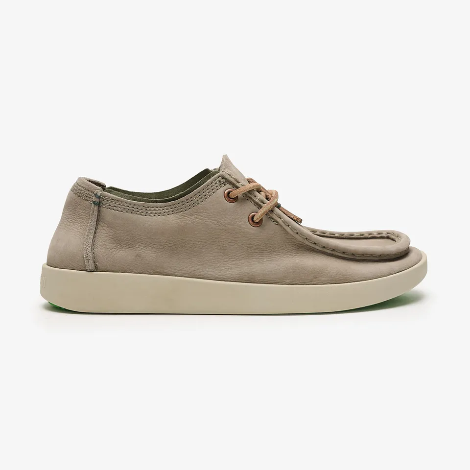 Satorisan Kwahu Premium Adventure Grey mocassins cuir