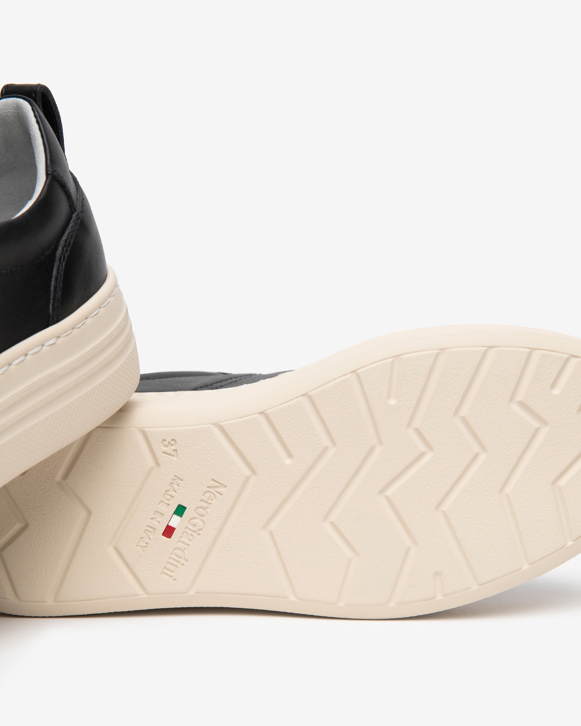 NeroGiardini Sneakers sneaker plateforme cuir 40 mm