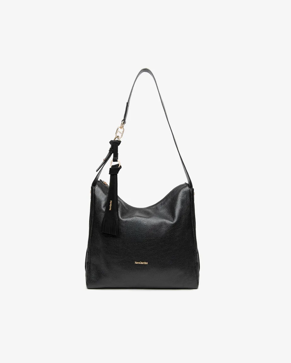 NeroGiardini Sacs Besace Femme Cuir Hobo