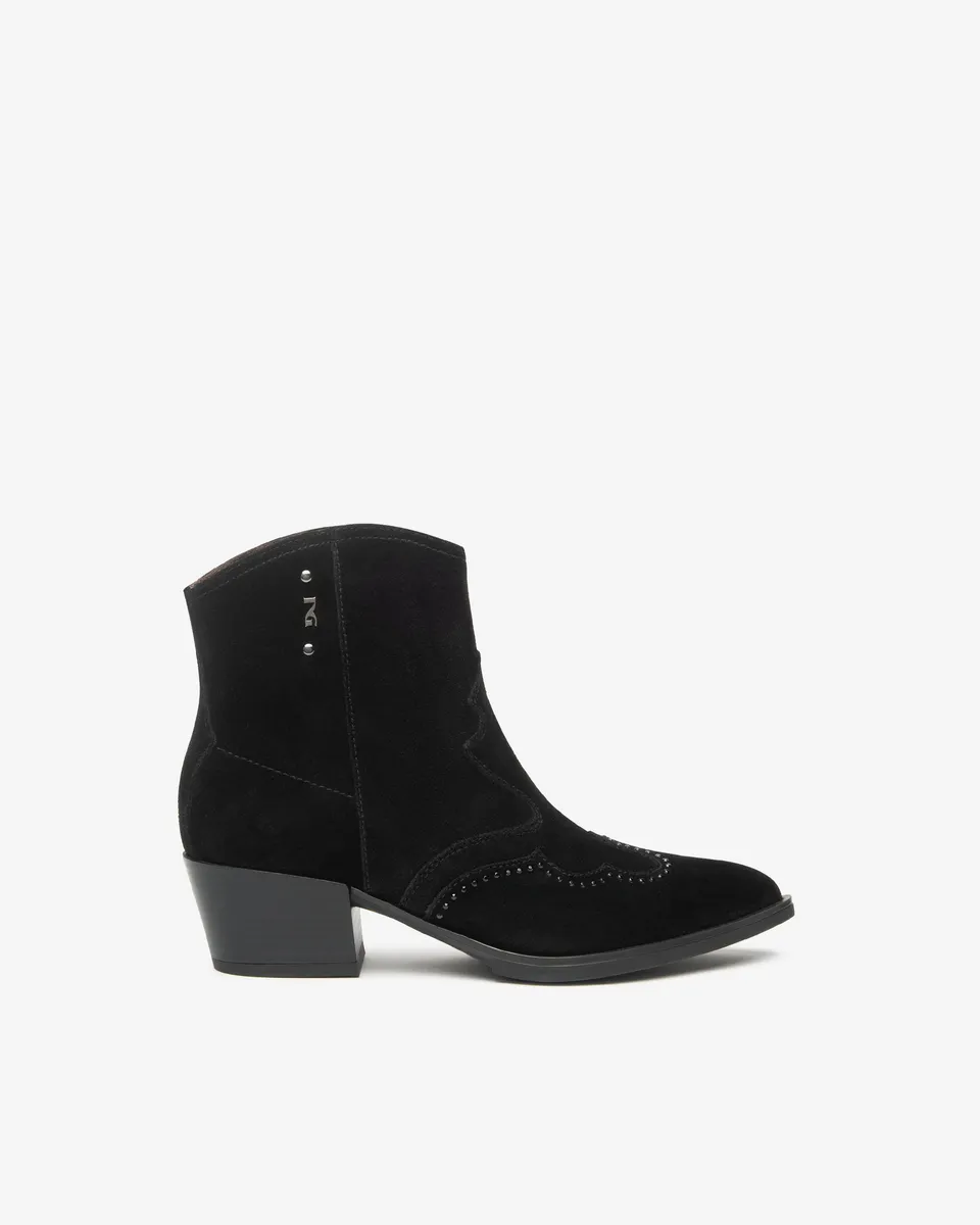 NeroGiardini Bottines Daim Bottines Femme Western 50 mm