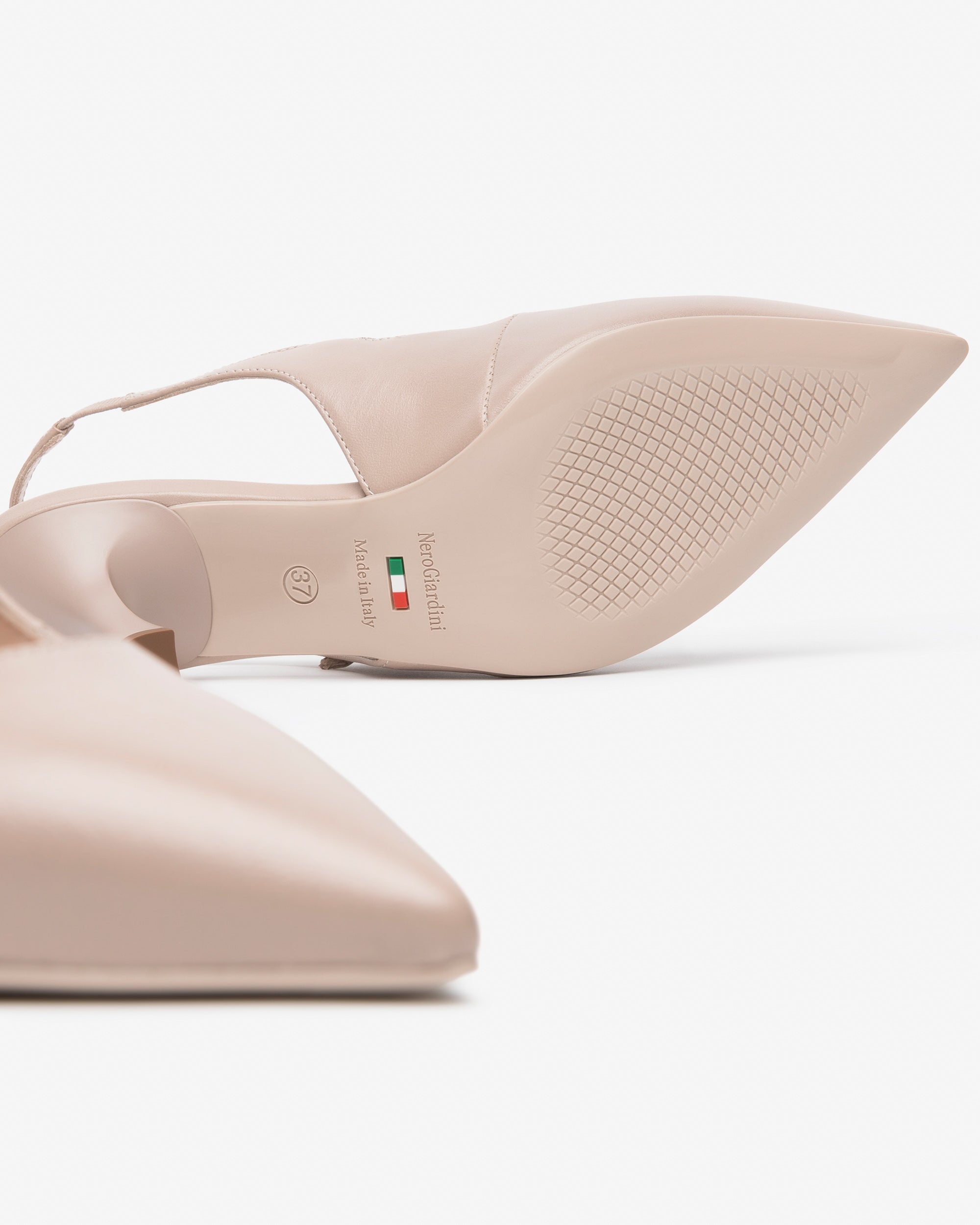 NeroGiardini Slingbacks escarpins cuir femme Made in Italy
