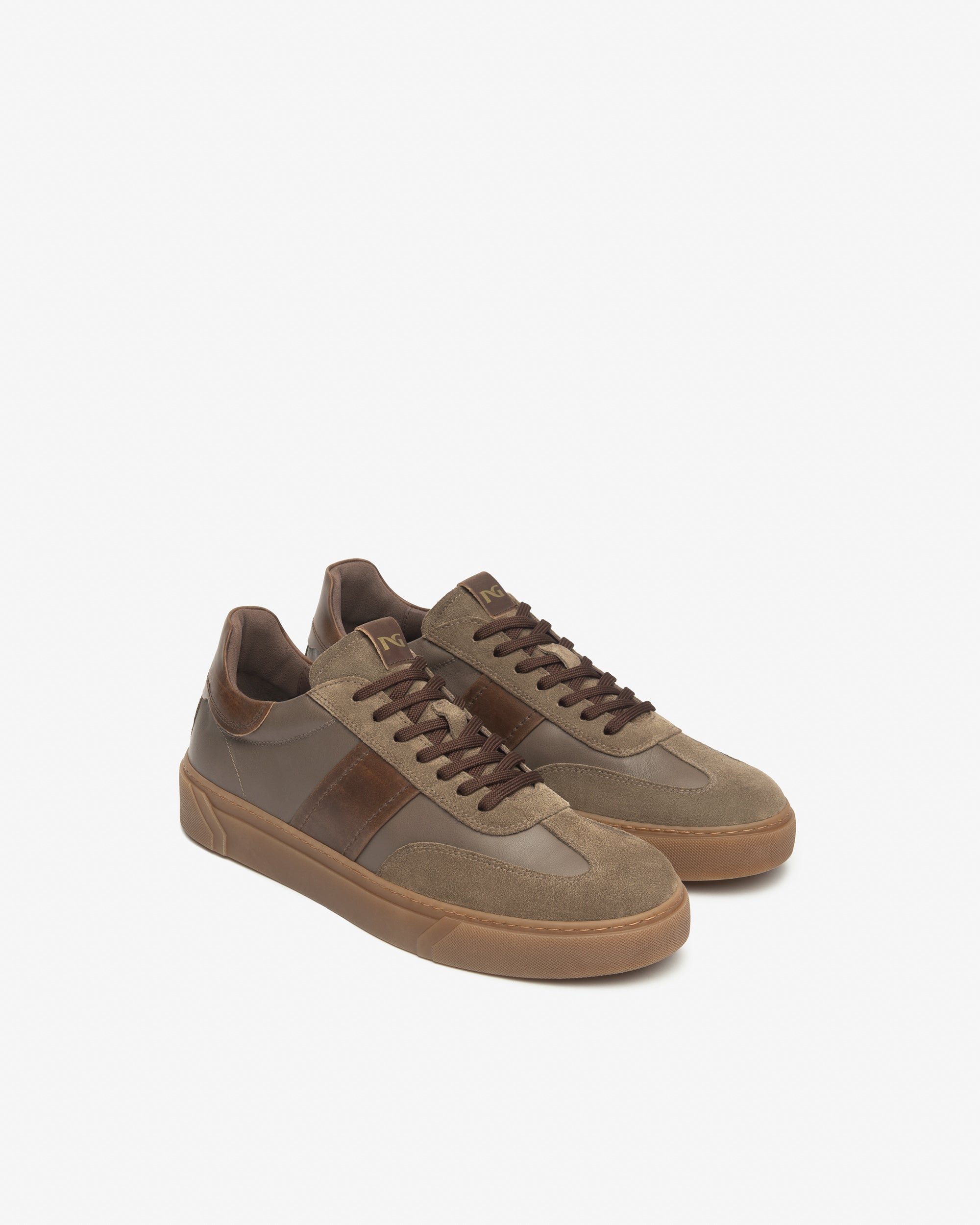 NeroGiardini Sneakers Homme Cuir Velours Memory 46