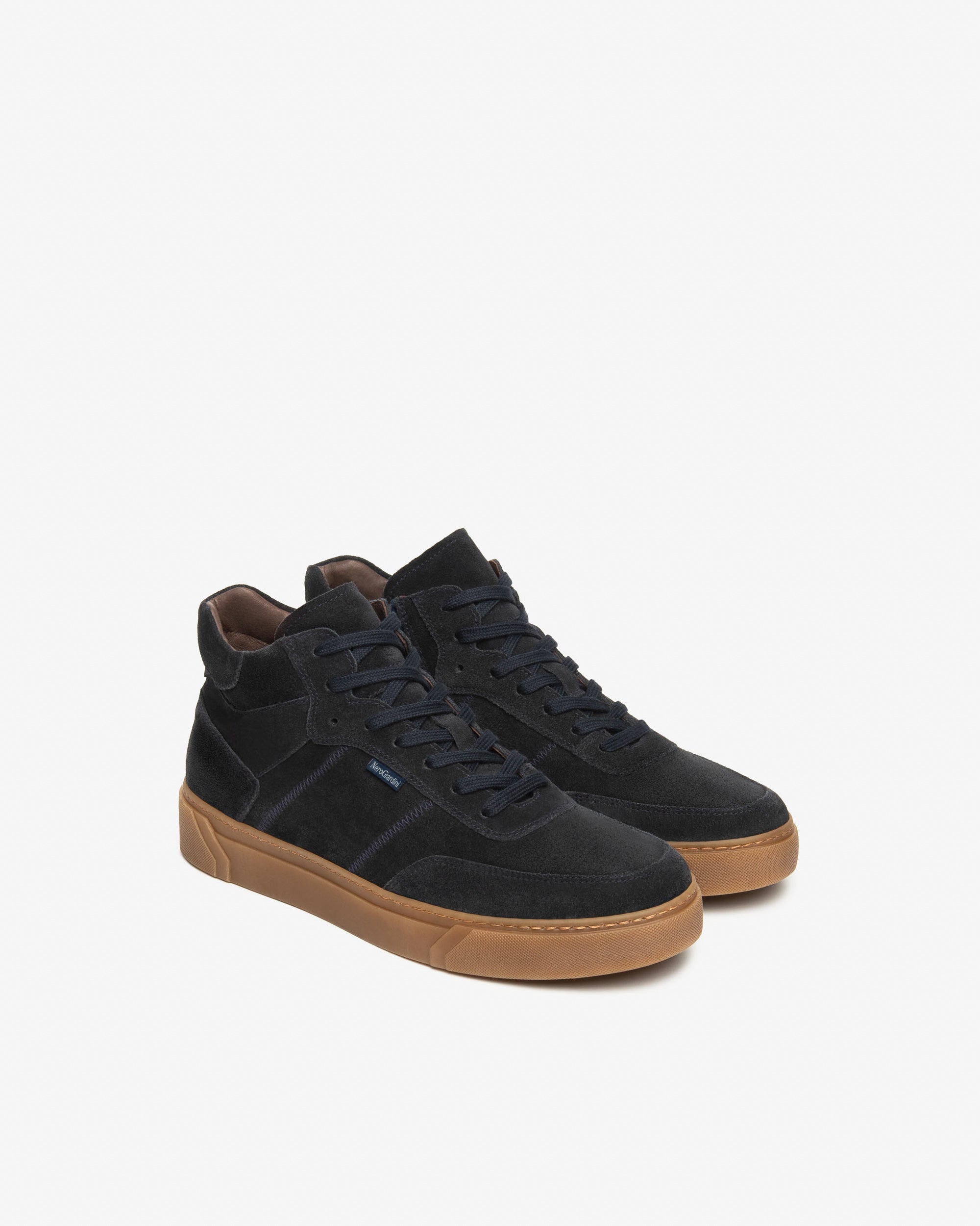 NeroGiardini Sneakers Montantes Homme Cuir Velours 39-46