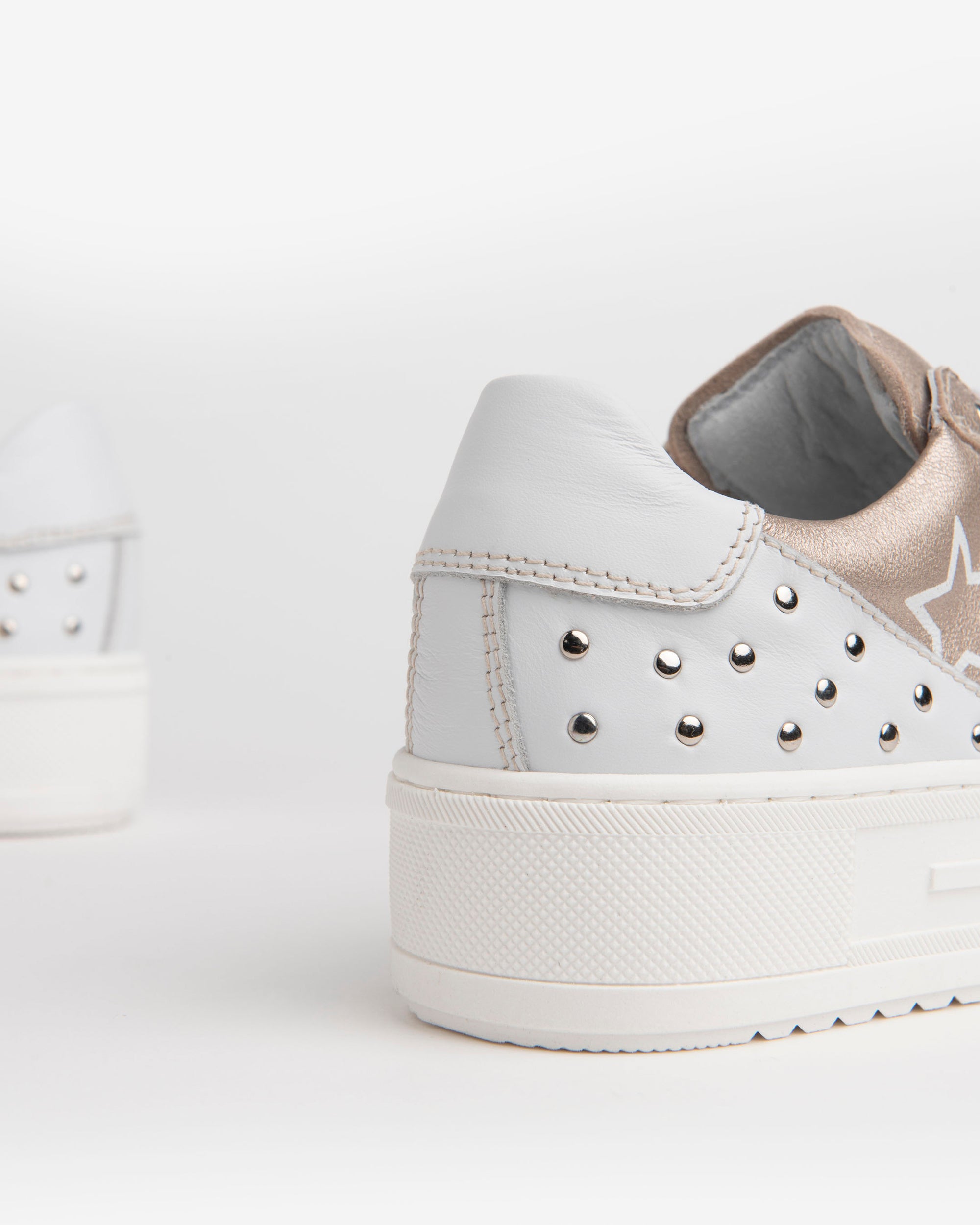 NeroGiardini Sneakers Basket Ado Fille Cuir Lamé 35