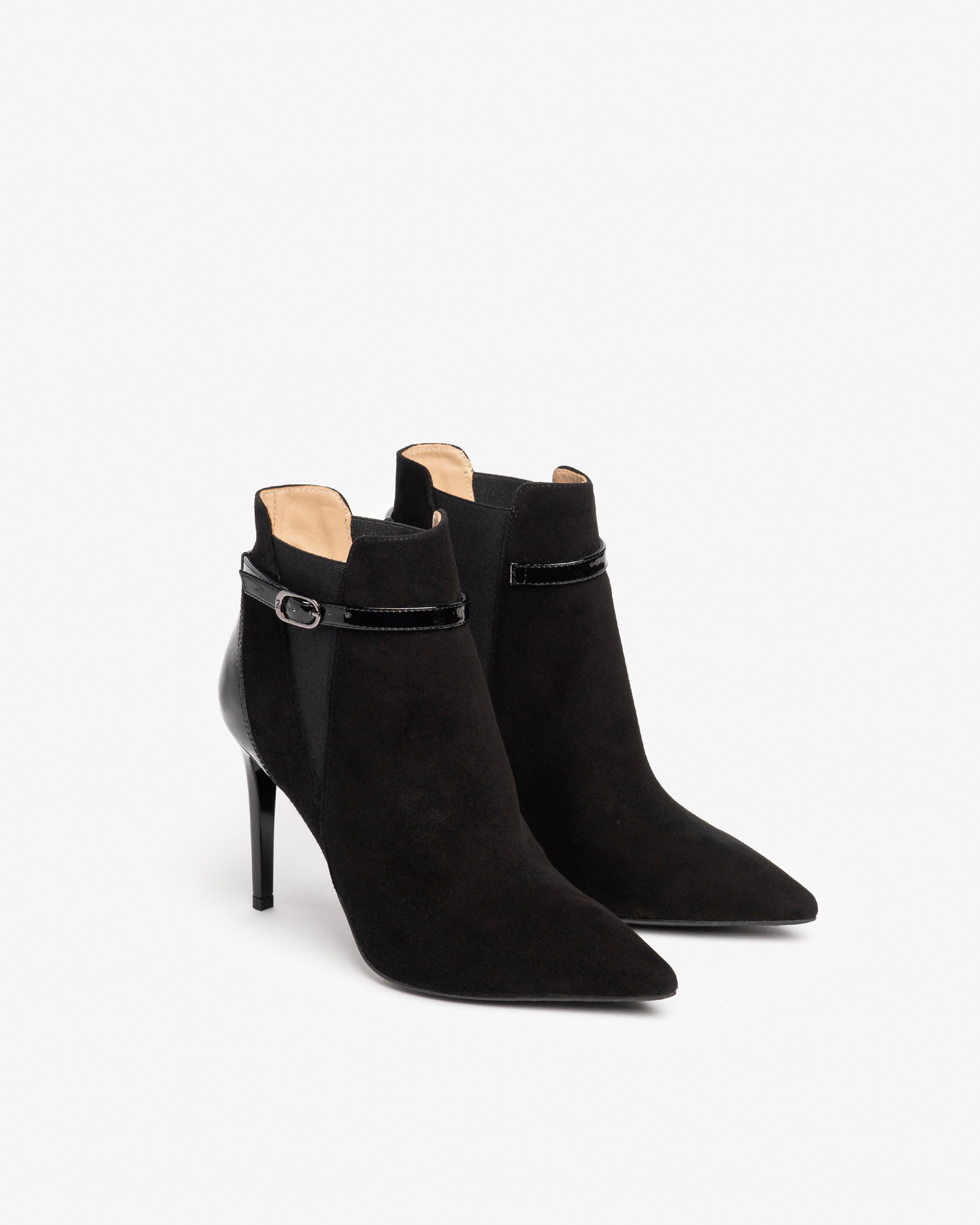 NeroGiardini Bottines Femme Velours Vernis 38
