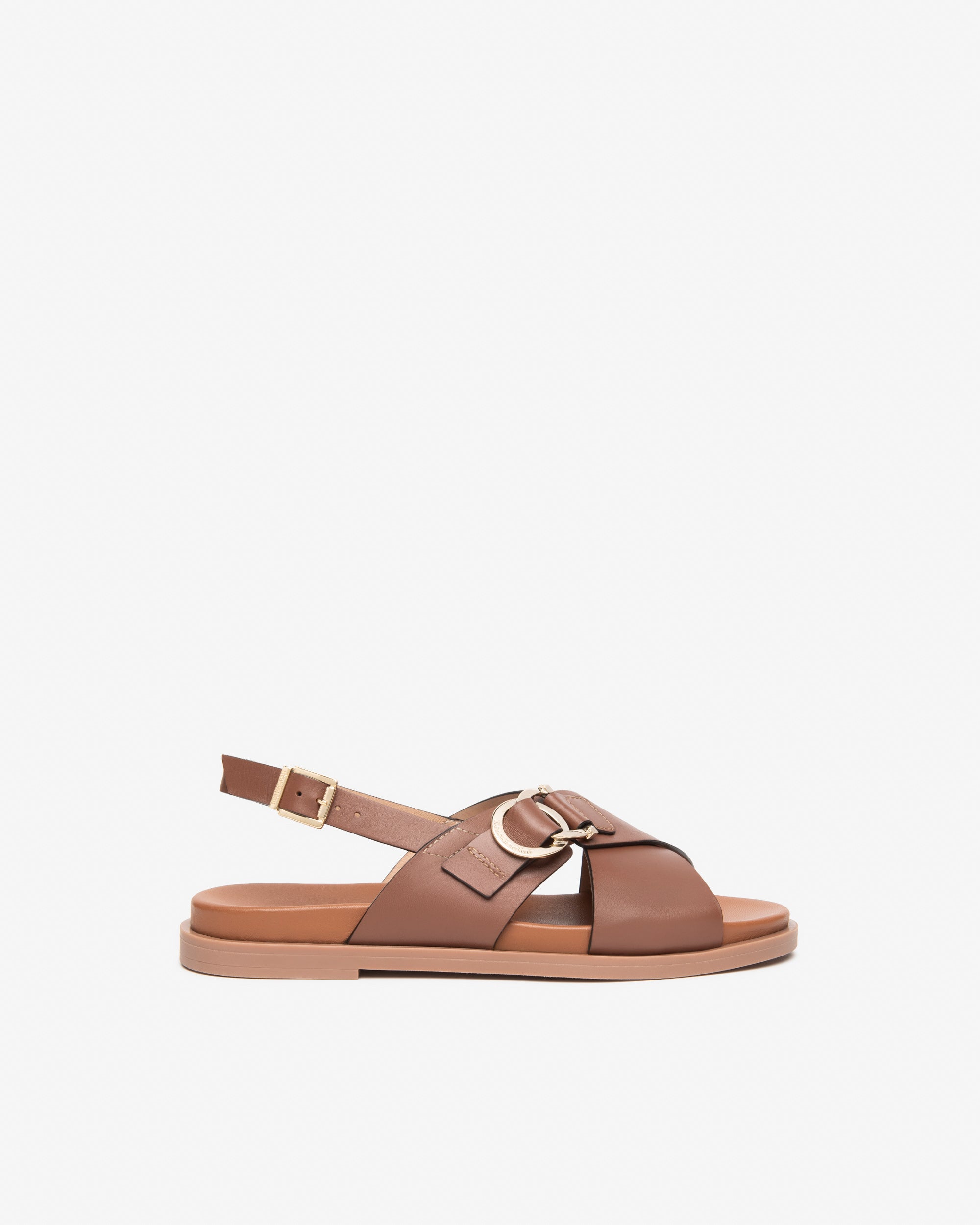 Nerogiardini Sandales Femme Cuir Été Confort Quotidien