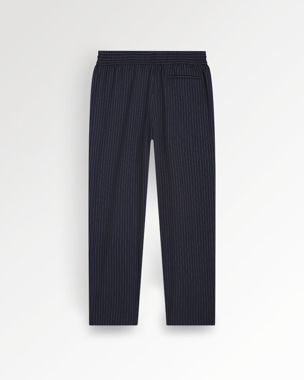 Filling Pieces Coach Pants Pinstripe Pantalon Bleu Marine Laine