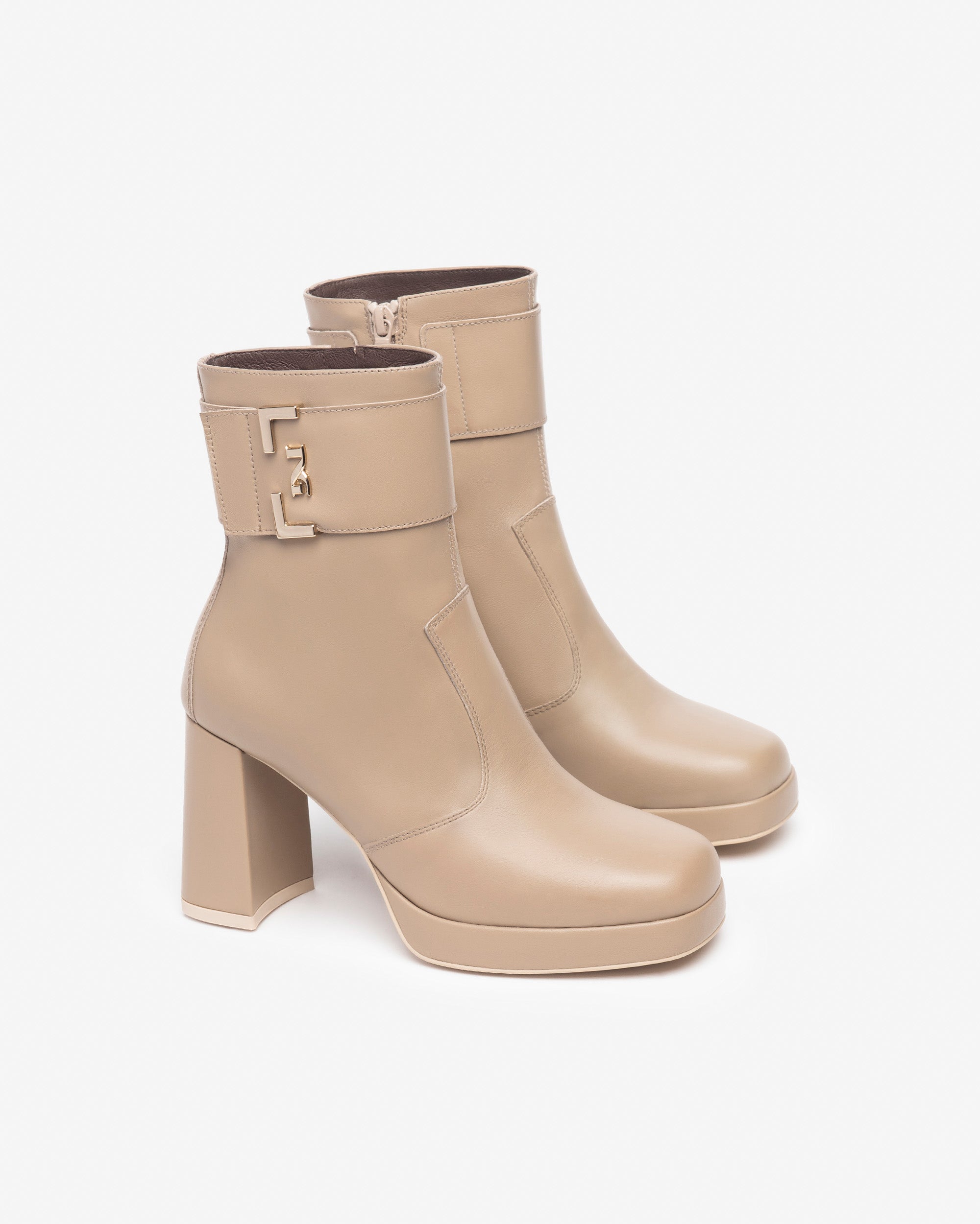 Nerogiardini Bottines Femme Cuir Confort 35-41