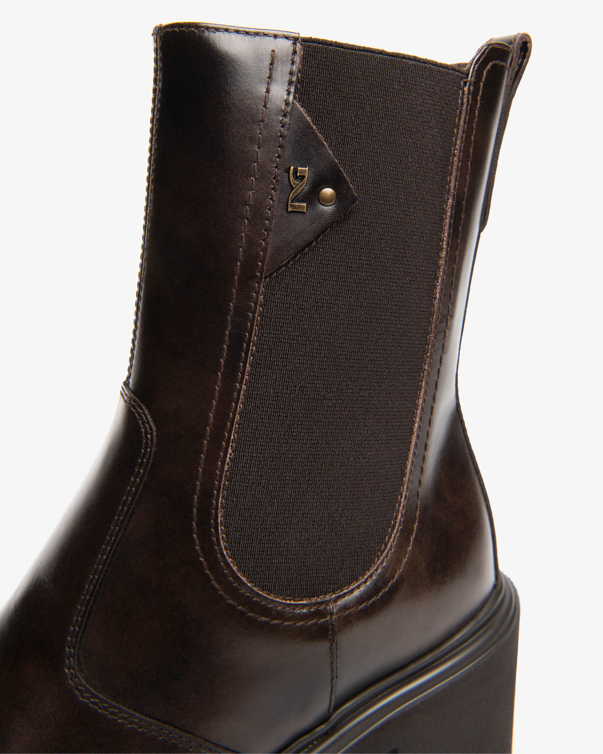 NeroGiardini Chelsea Bottines Cuir Femme Talon 85 mm