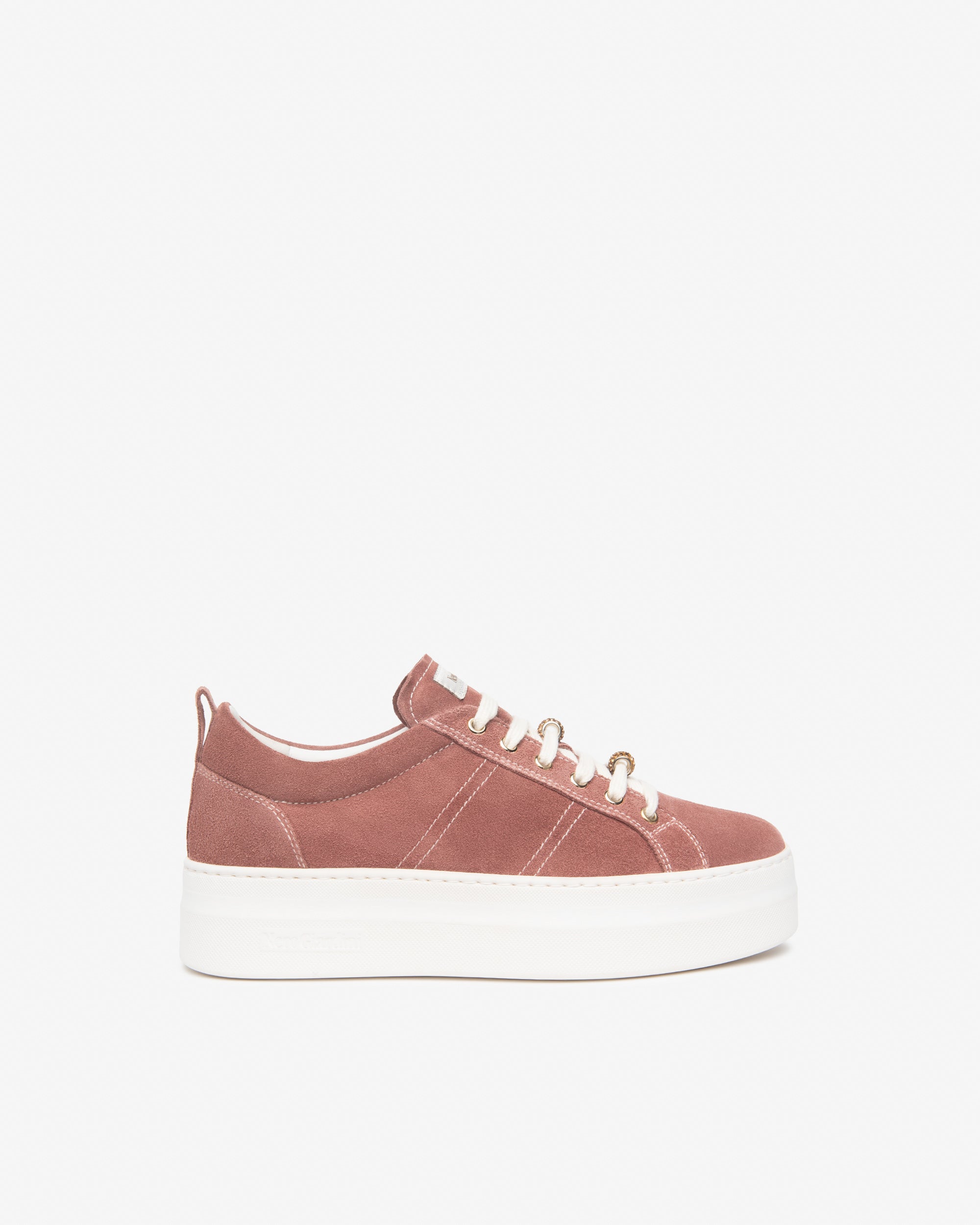 NeroGiardini Sneakers Cuir Velours Femme Confort