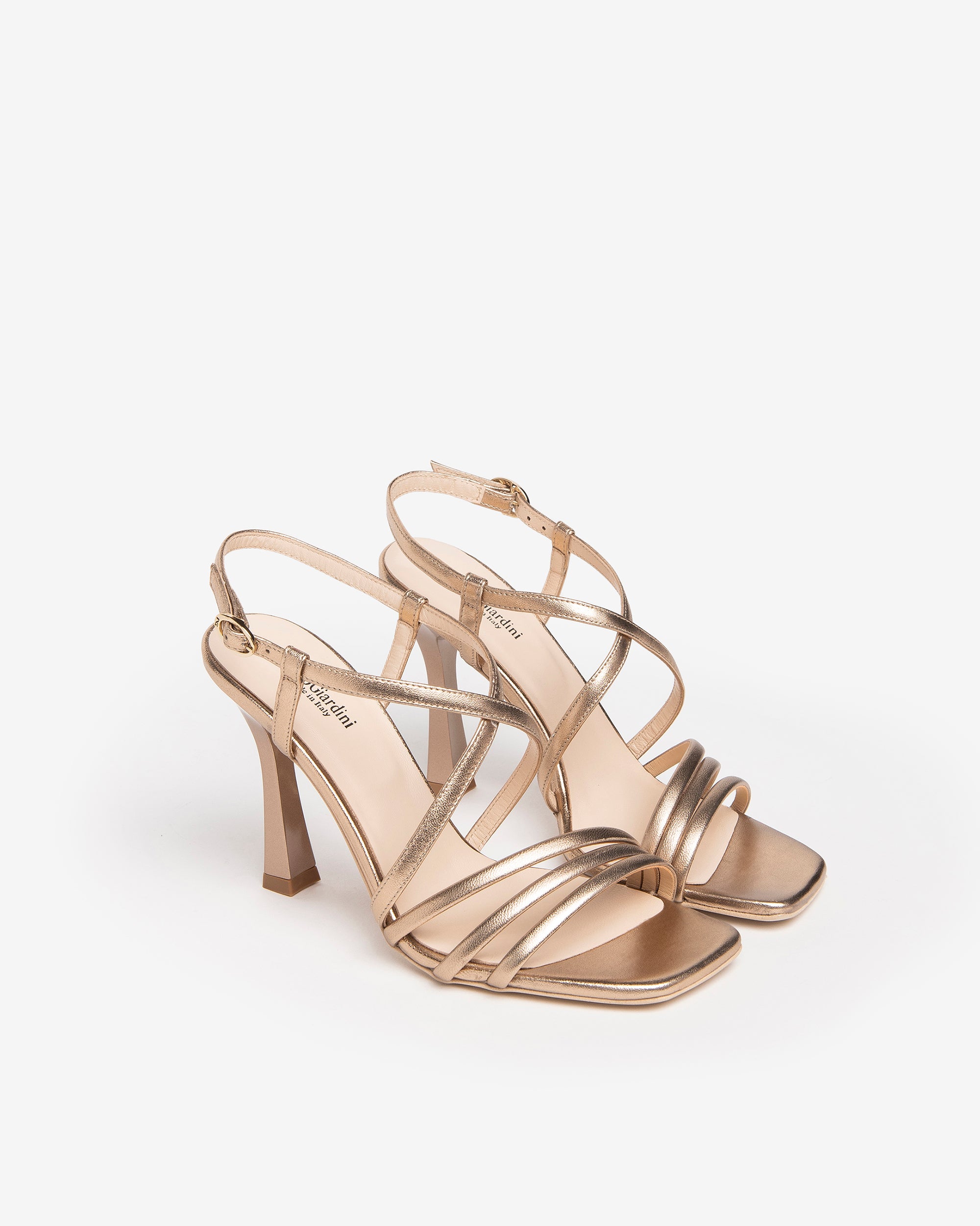 Nerogiardini Sandales Femme Cuir Fabriqué Italie