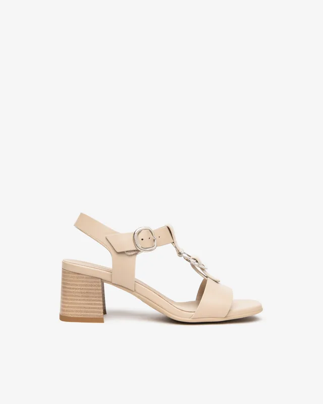 NeroGiardini Sandales Femme Cuir Été Italie
